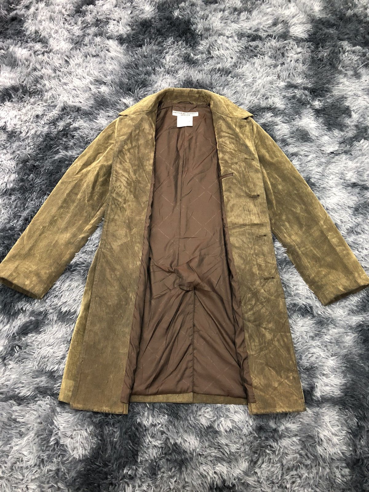 Katharine Hamnett London 2000’s Katharine Hamnett London trench coat Size US M / EU 48-50 / 2 - 9 Thumbnail