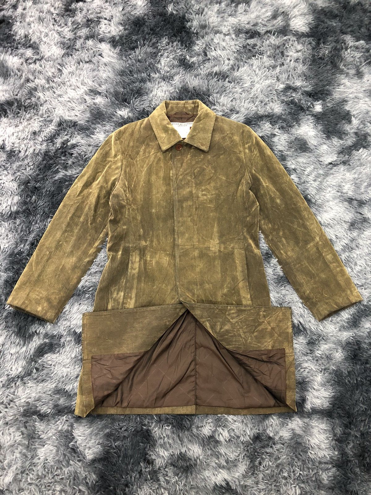 Katharine Hamnett London 2000’s Katharine Hamnett London trench coat Size US M / EU 48-50 / 2 - 3 Thumbnail