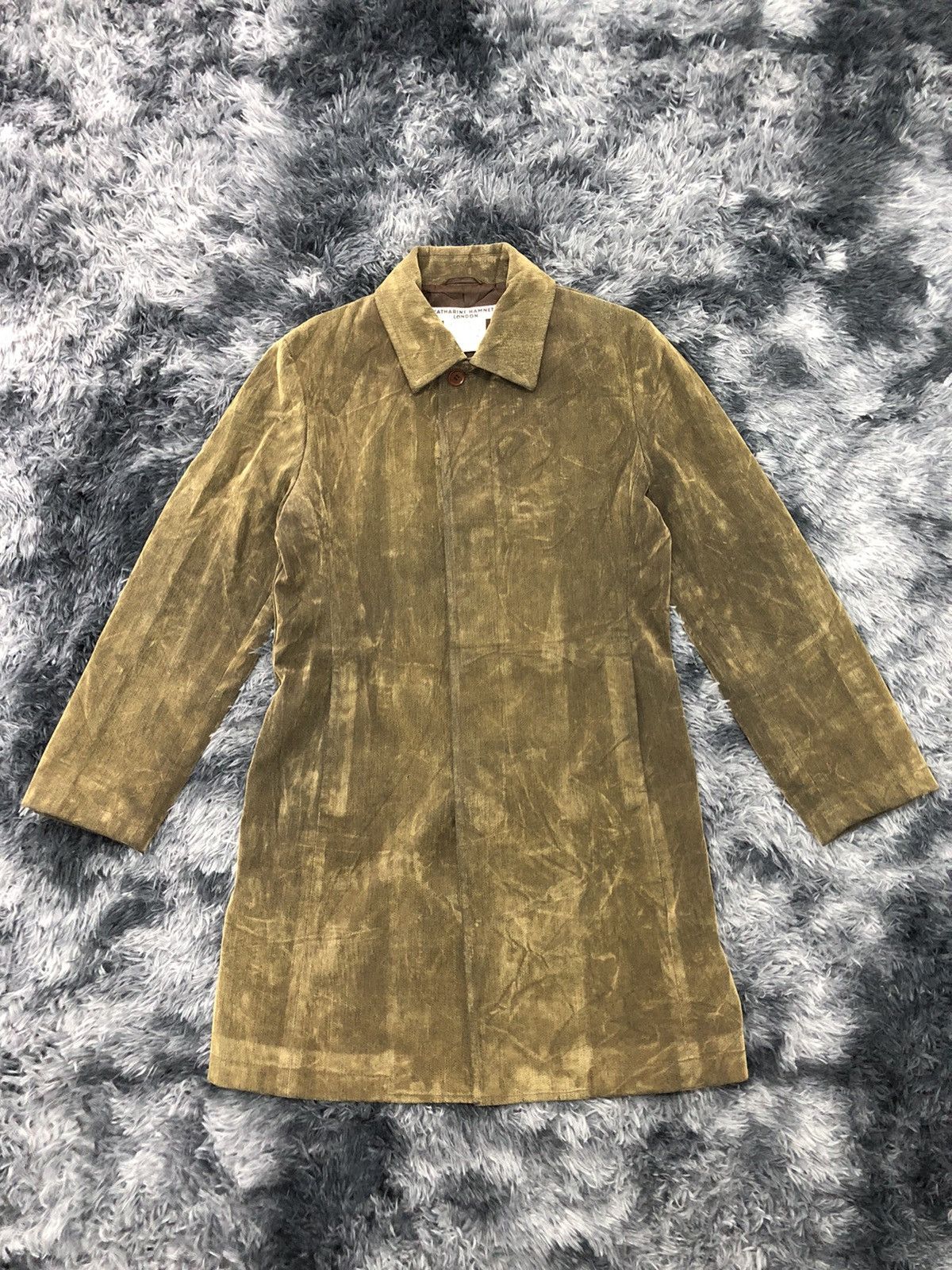 Katharine Hamnett London 2000’s Katharine Hamnett London trench coat Size US M / EU 48-50 / 2 - 1 Thumbnail