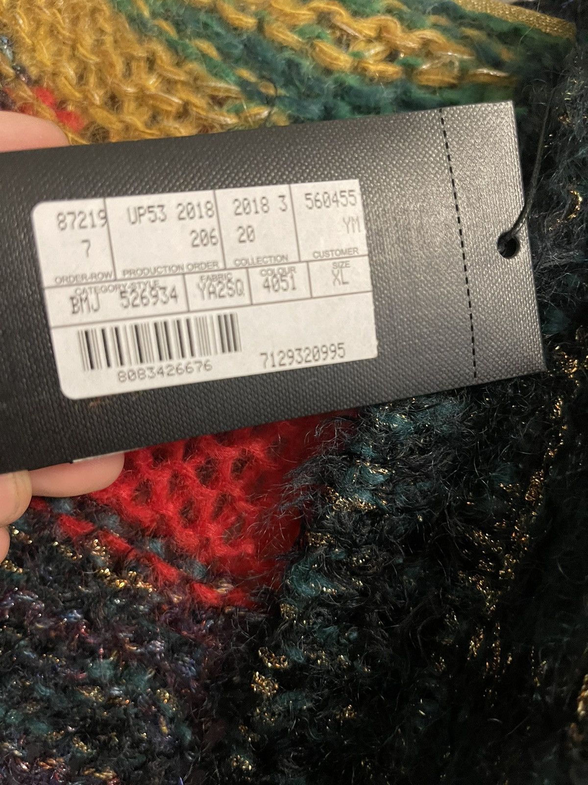 Saint Laurent Paris Rare Saint Laurent baja Cardigan Size US XL / EU 56 / 4 - 5 Thumbnail