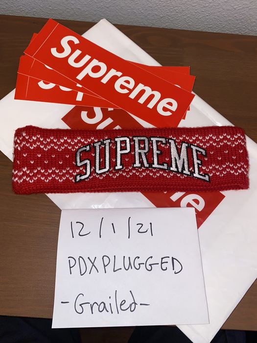 Supreme best sale headband fw17