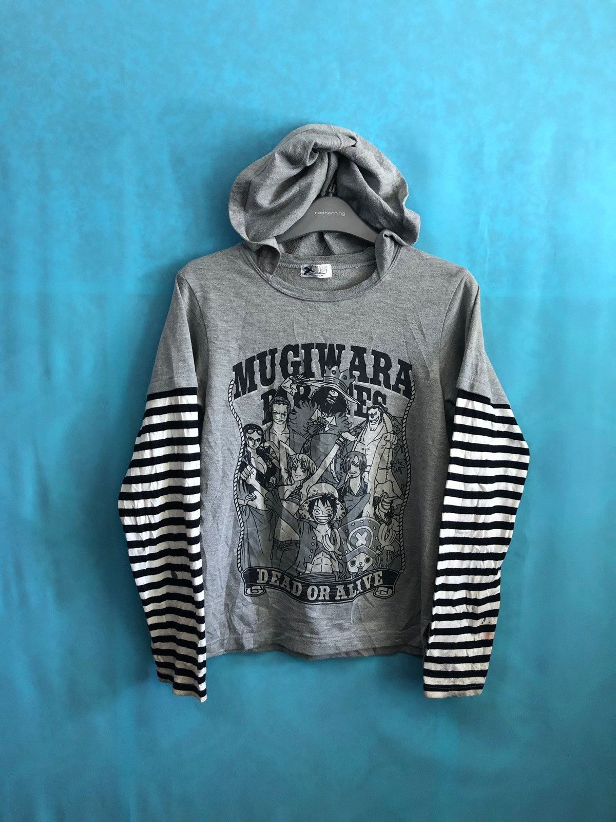 One Piece 00s one piece mugiwara striped #1718 Size US M / EU 48-50 / 2 - 1 Thumbnail