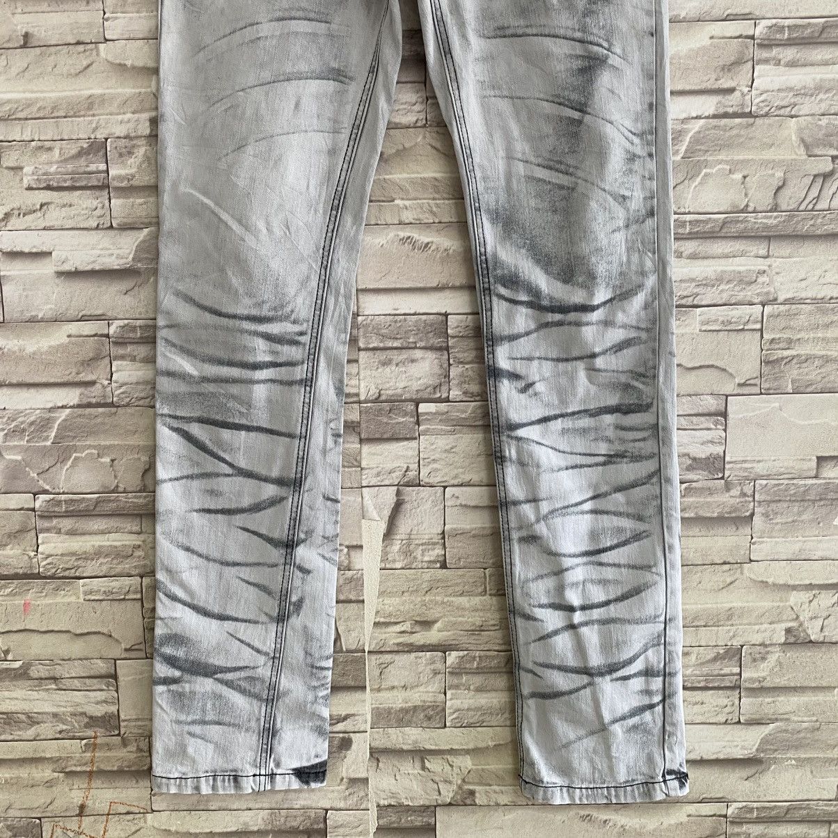Japanese Brand LOWBOX White Denim Whisker Jeans LGB Size US 32 / EU 48 - 5 Thumbnail