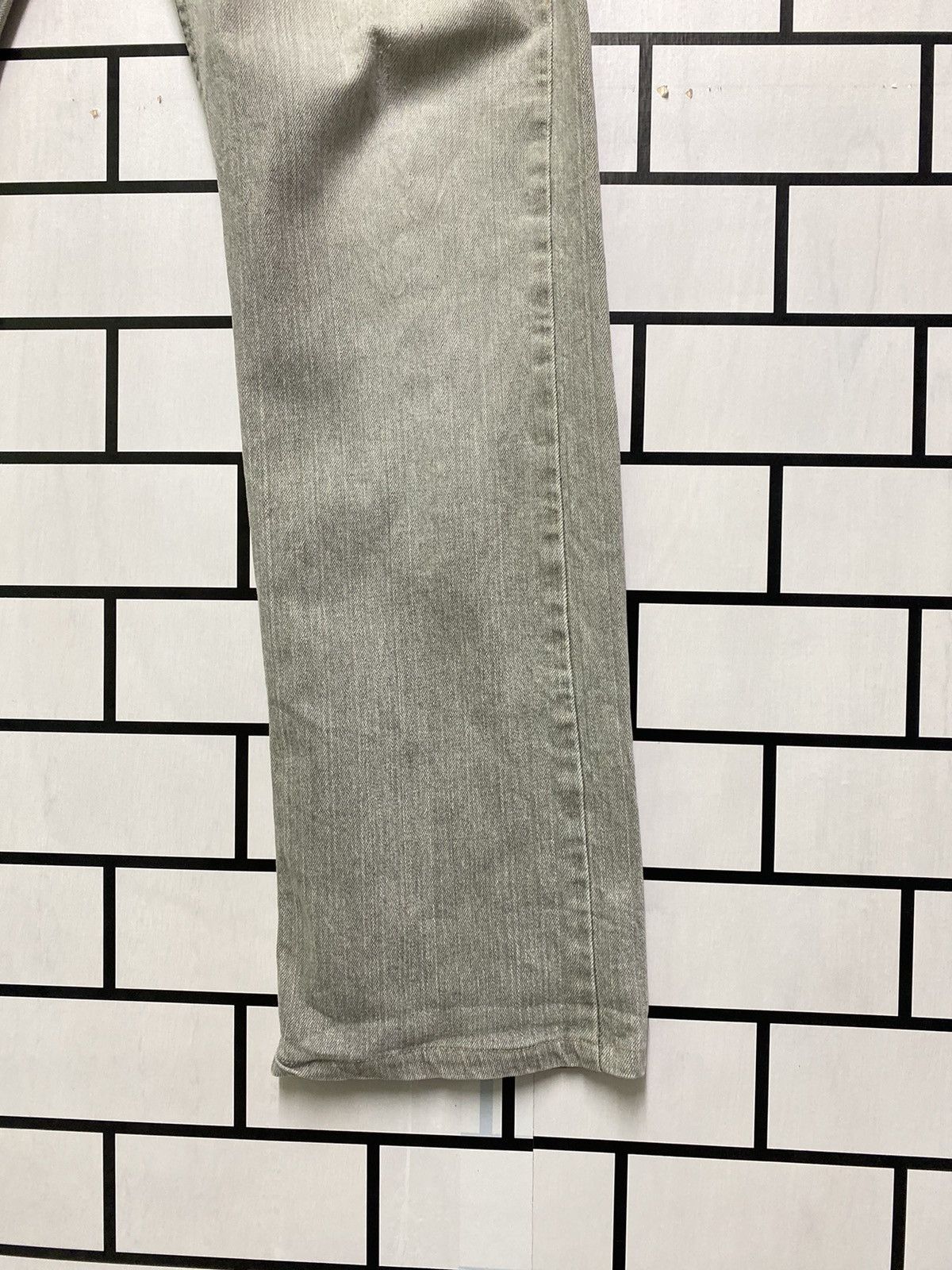 Levi's Vintage LEVIS 514 Slim Straight Grey Distressed Jean - L40 Size US 34 / EU 50 - 8 Thumbnail
