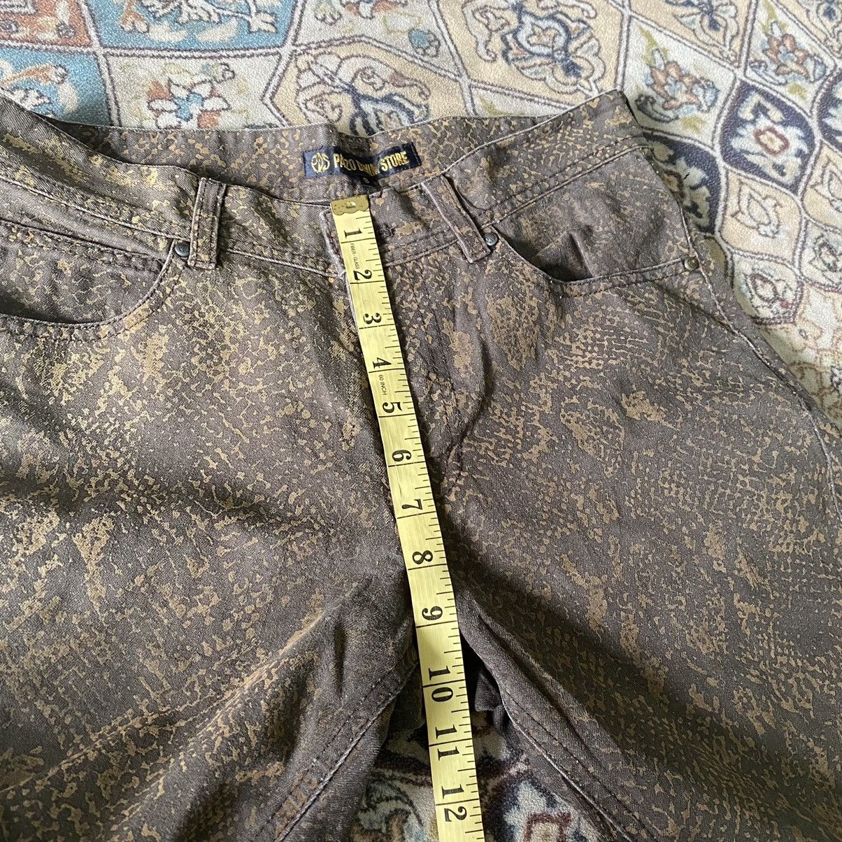 Hysteric Glamour Japanese Brand PAZZO Denim Printed Snake Skin Size US 29 - 22 Thumbnail