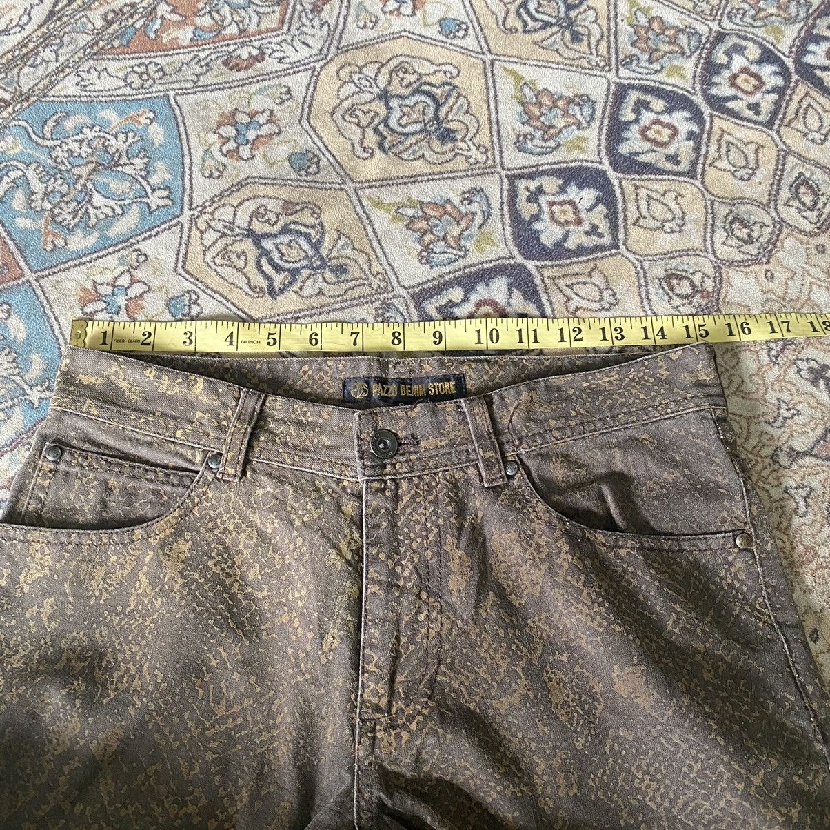 Hysteric Glamour Japanese Brand PAZZO Denim Printed Snake Skin Size US 29 - 16 Thumbnail