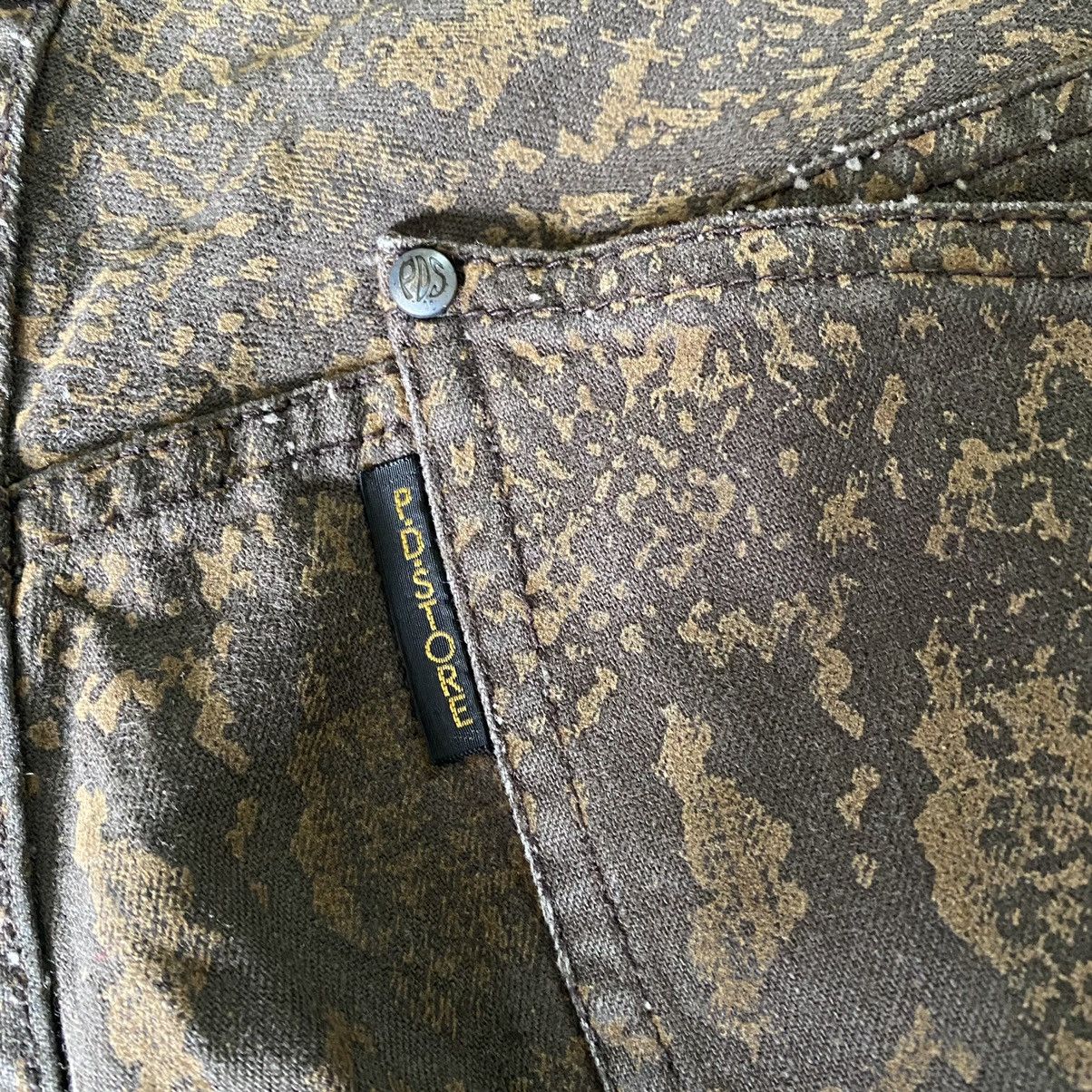Hysteric Glamour Japanese Brand PAZZO Denim Printed Snake Skin Size US 29 - 12 Thumbnail
