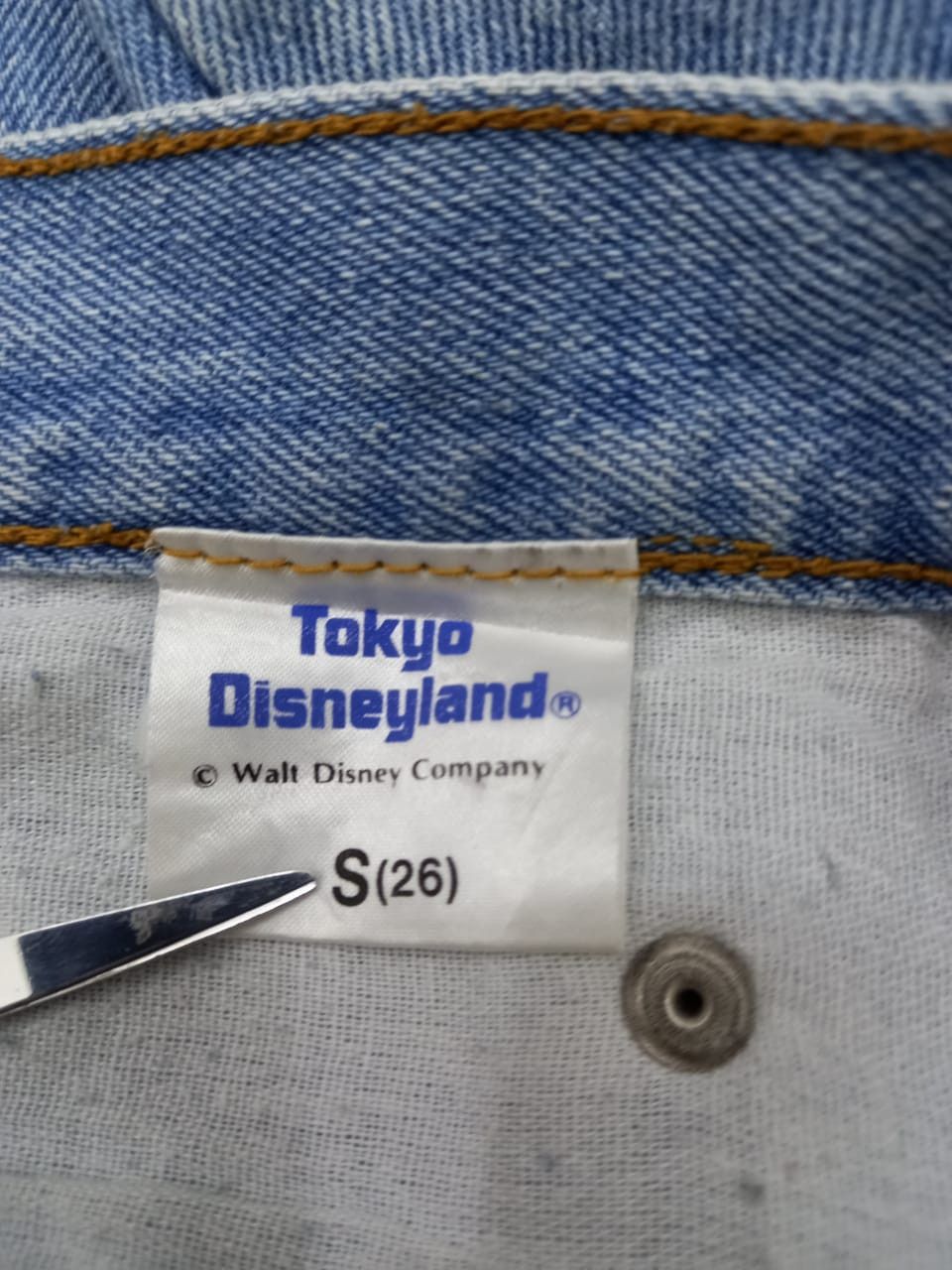 Disney Mickey Mouse Jeans by Tokyo Disneyland Size 25" / US 0 / IT 36 - 11 Thumbnail