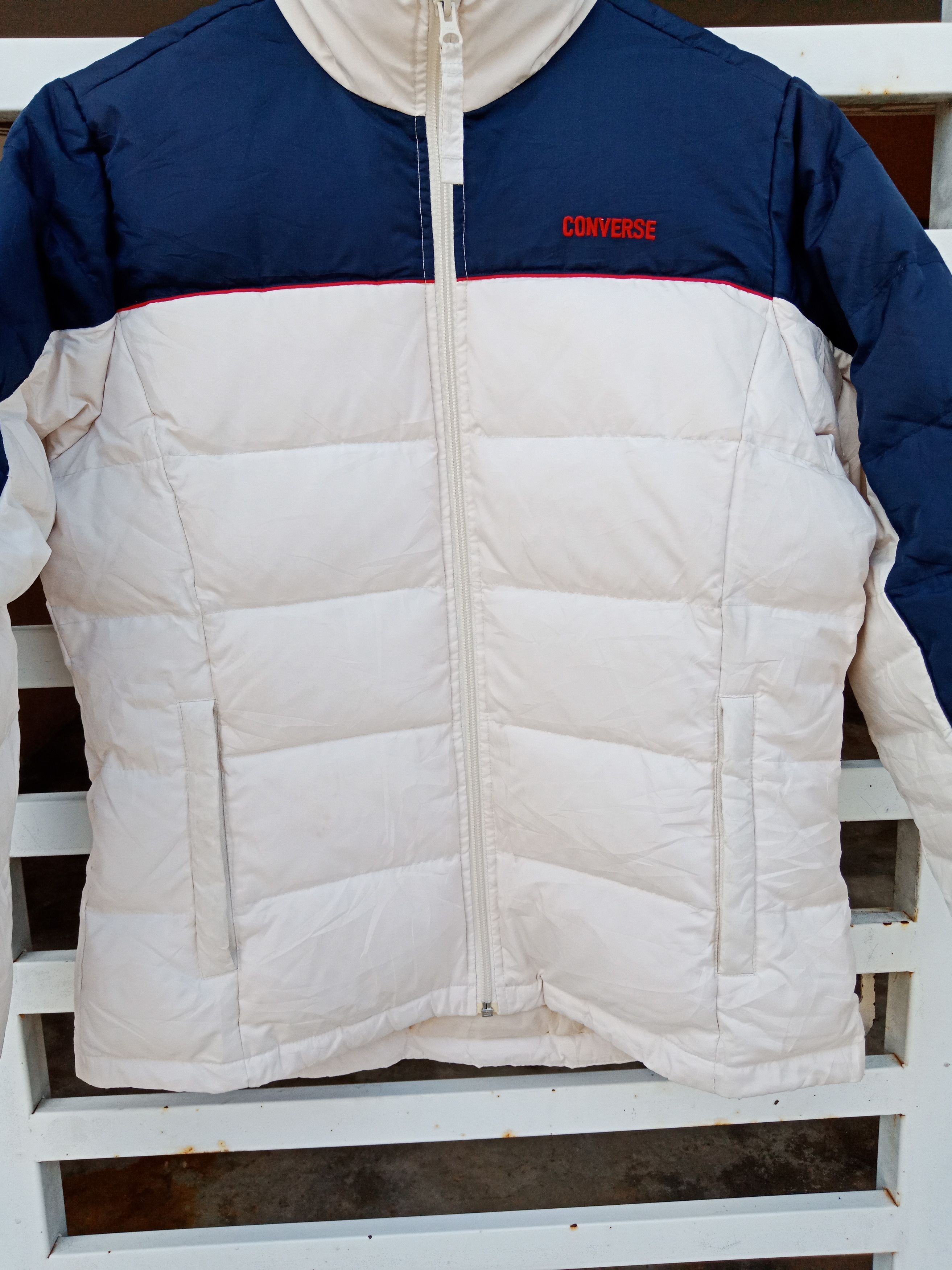 Converse Converse Small Logo Goose Down Puffer Jacket Size US M / EU 48-50 / 2 - 6 Thumbnail