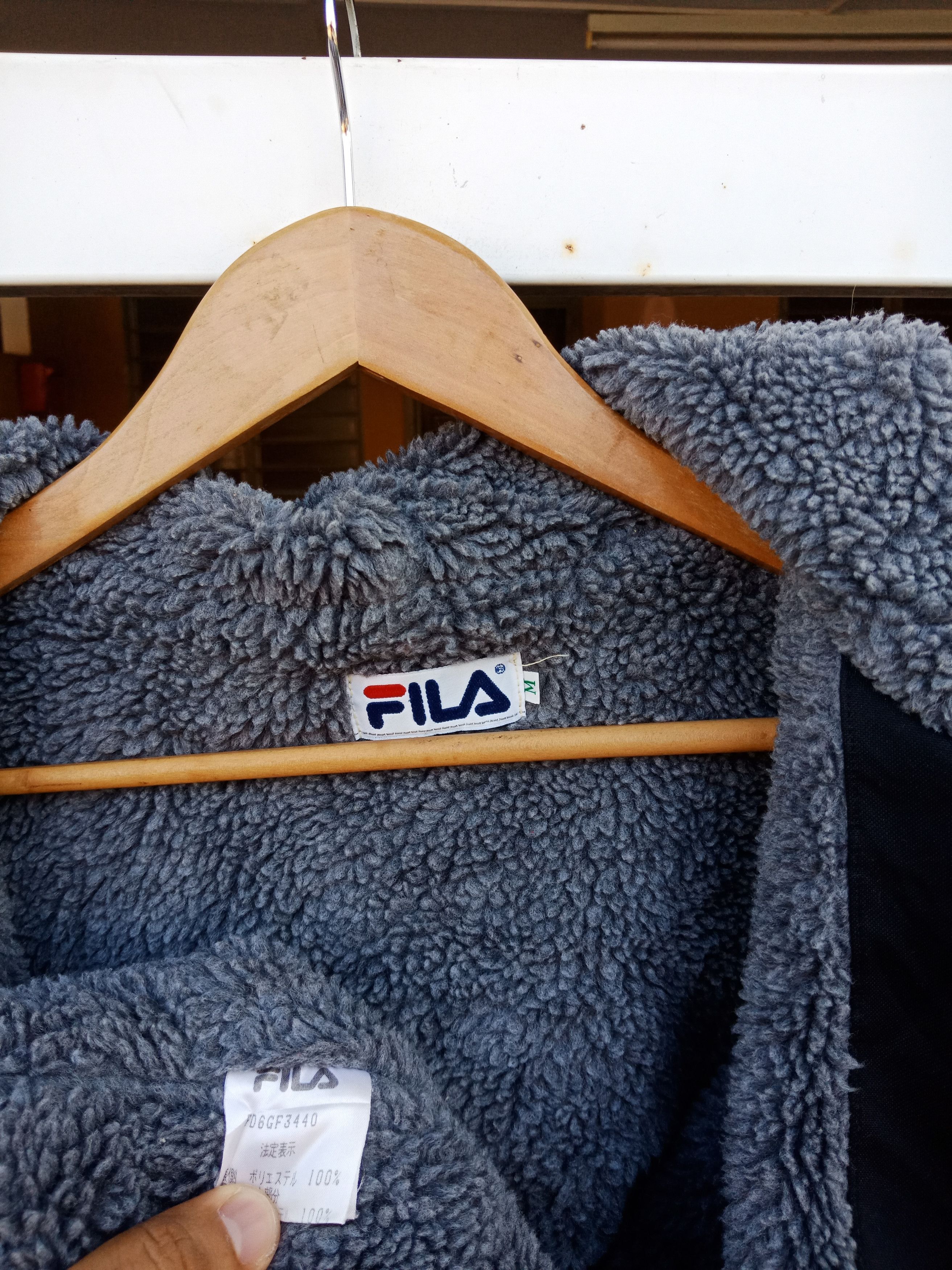 Fila Fila Spell Out Hoodie Jacket Size US L / EU 52-54 / 3 - 9 Thumbnail