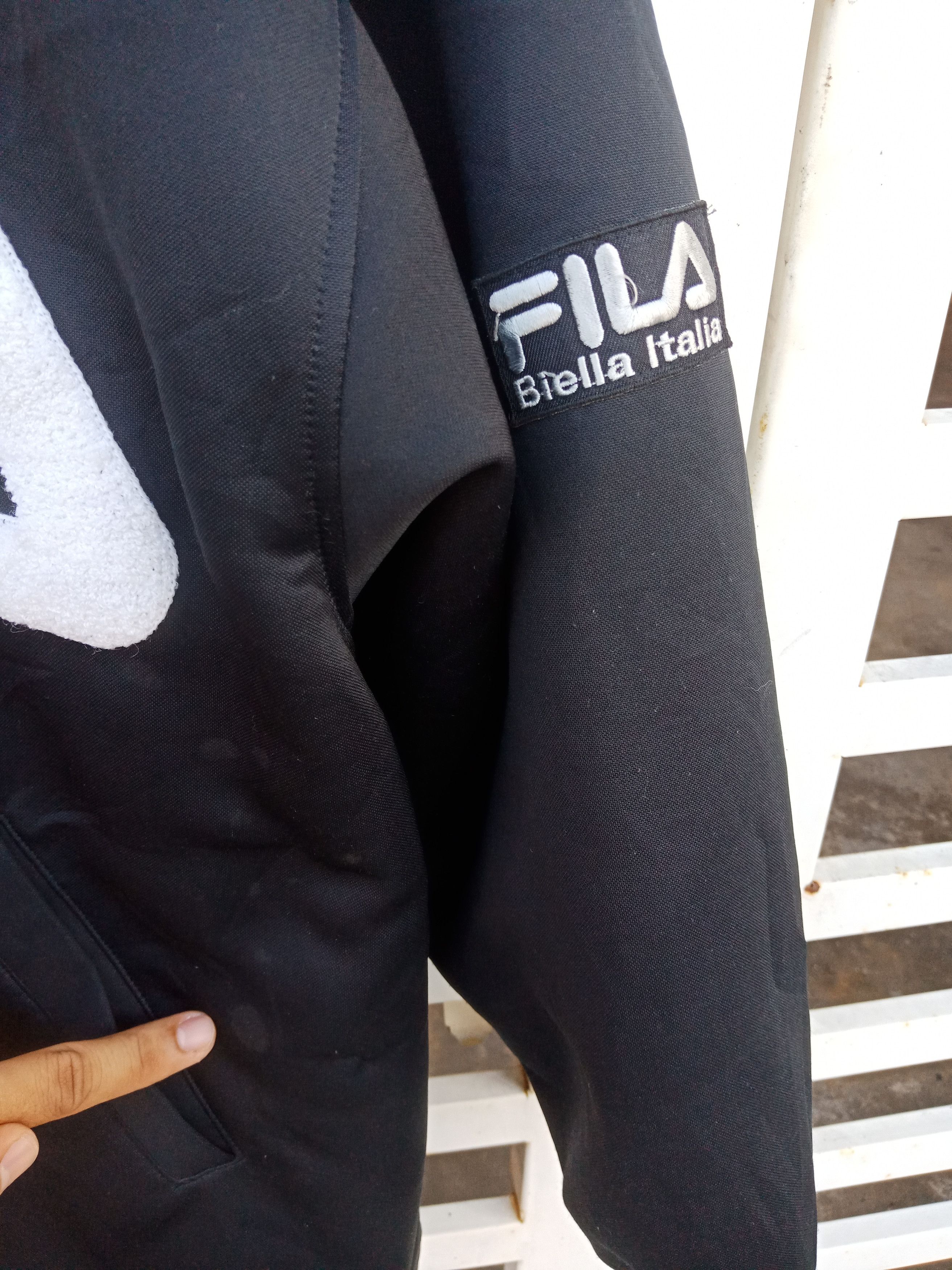 Fila Fila Spell Out Hoodie Jacket Size US L / EU 52-54 / 3 - 7 Thumbnail