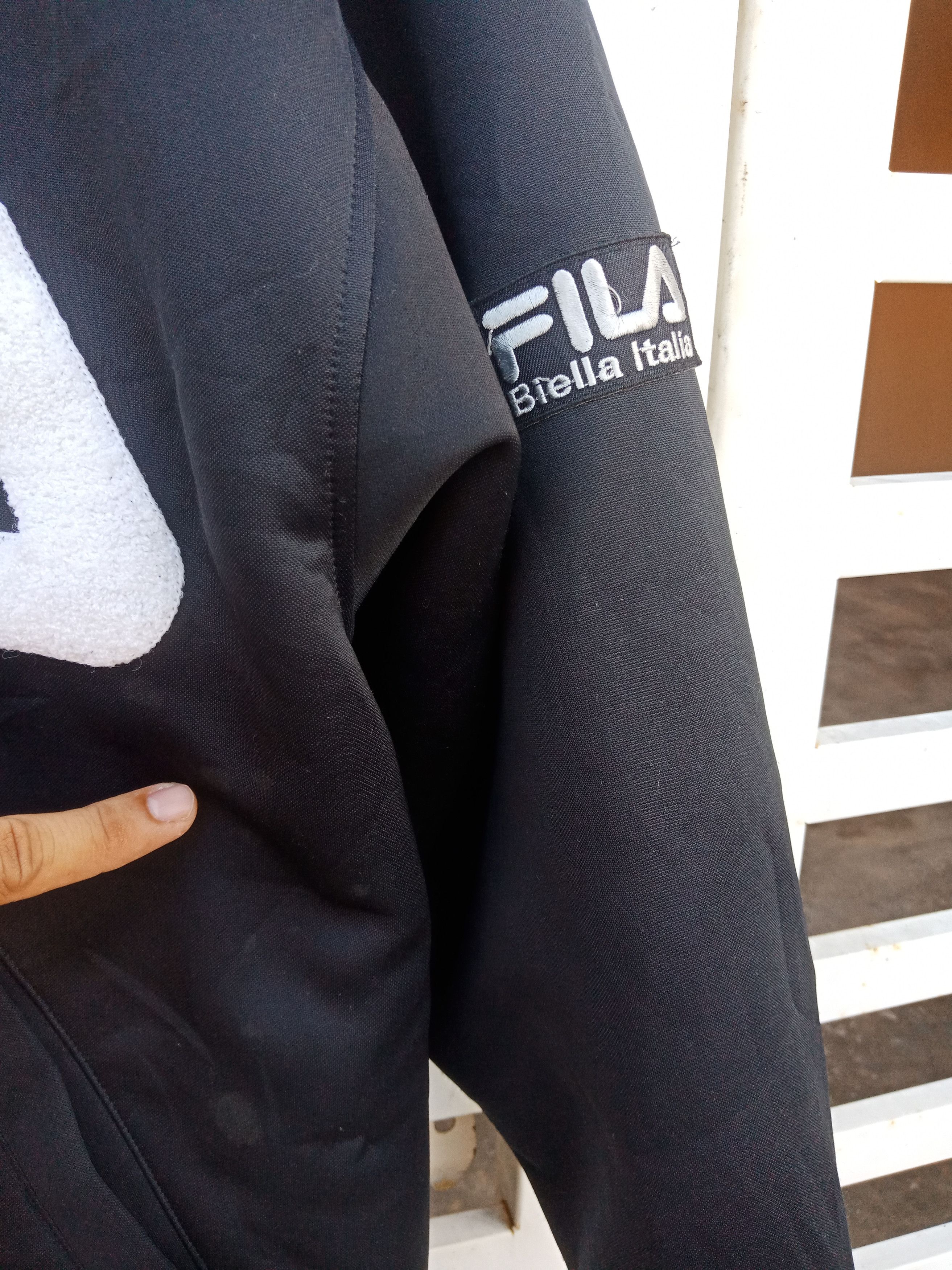 Fila Fila Spell Out Hoodie Jacket Size US L / EU 52-54 / 3 - 8 Thumbnail