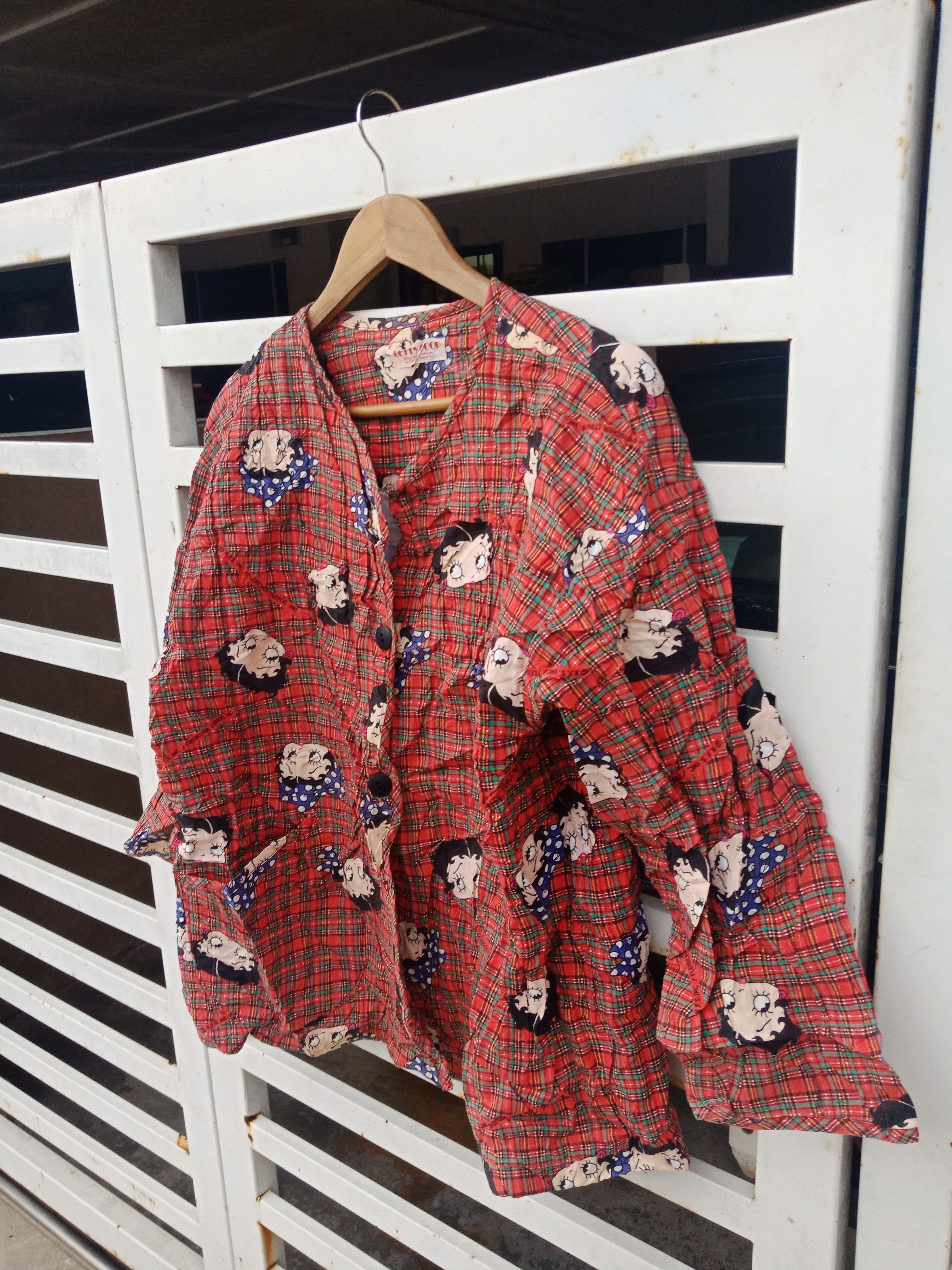 Cartoon Network Vintage Betty Boops King Features Light Jacket Kimono Size US L / EU 52-54 / 3 - 5 Thumbnail