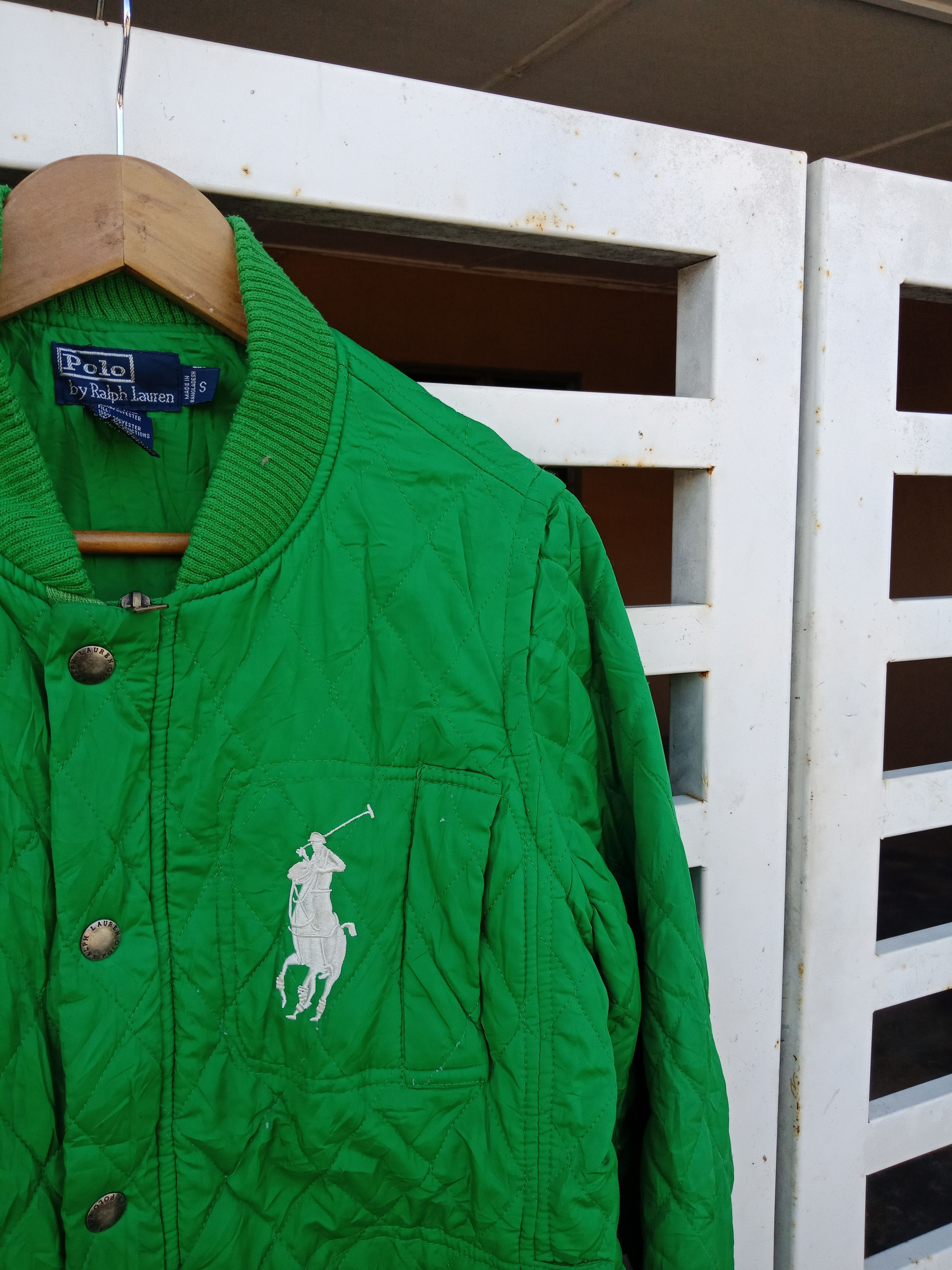Polo Ralph Lauren Polo Ralph Lauren Big Logo Color Block Quilt Jacket Size US M / EU 48-50 / 2 - 7 Thumbnail