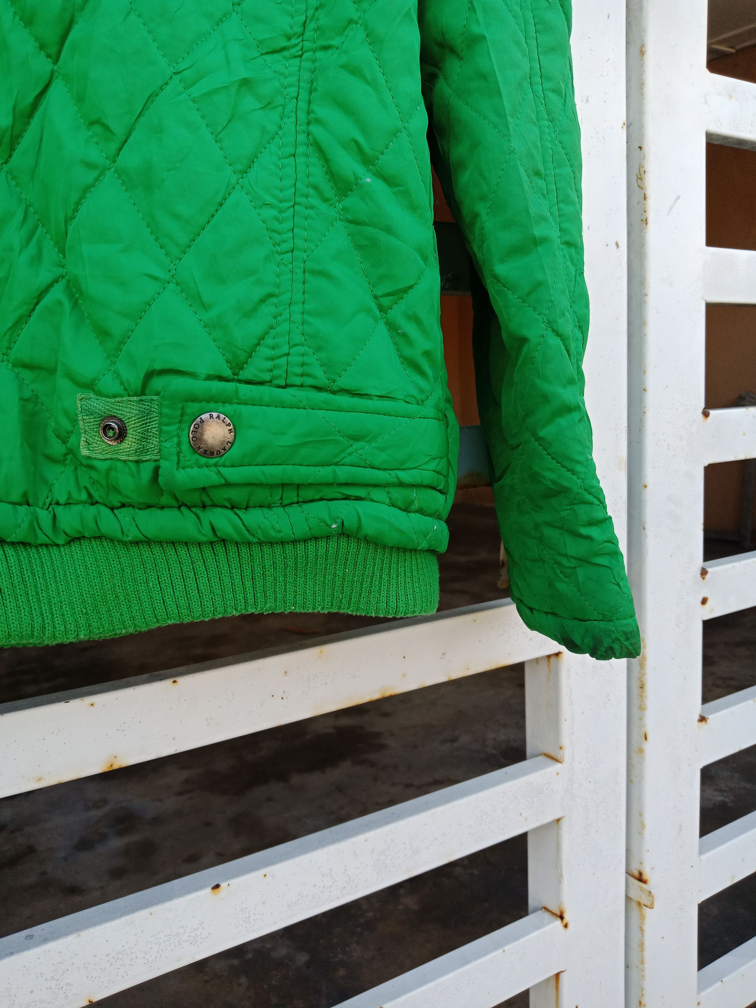 Polo Ralph Lauren Polo Ralph Lauren Big Logo Color Block Quilt Jacket Size US M / EU 48-50 / 2 - 6 Thumbnail