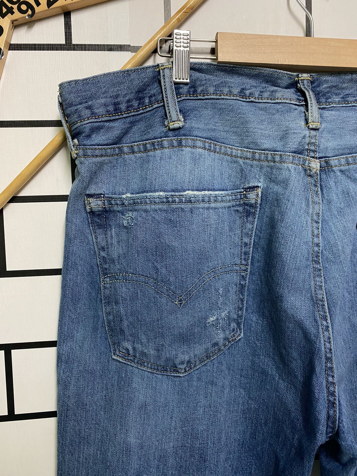 Levi's × Vintage Vintage LEVIS 541 Distressed Jeans -L41 Size US 38 / EU 54 - 13 Thumbnail