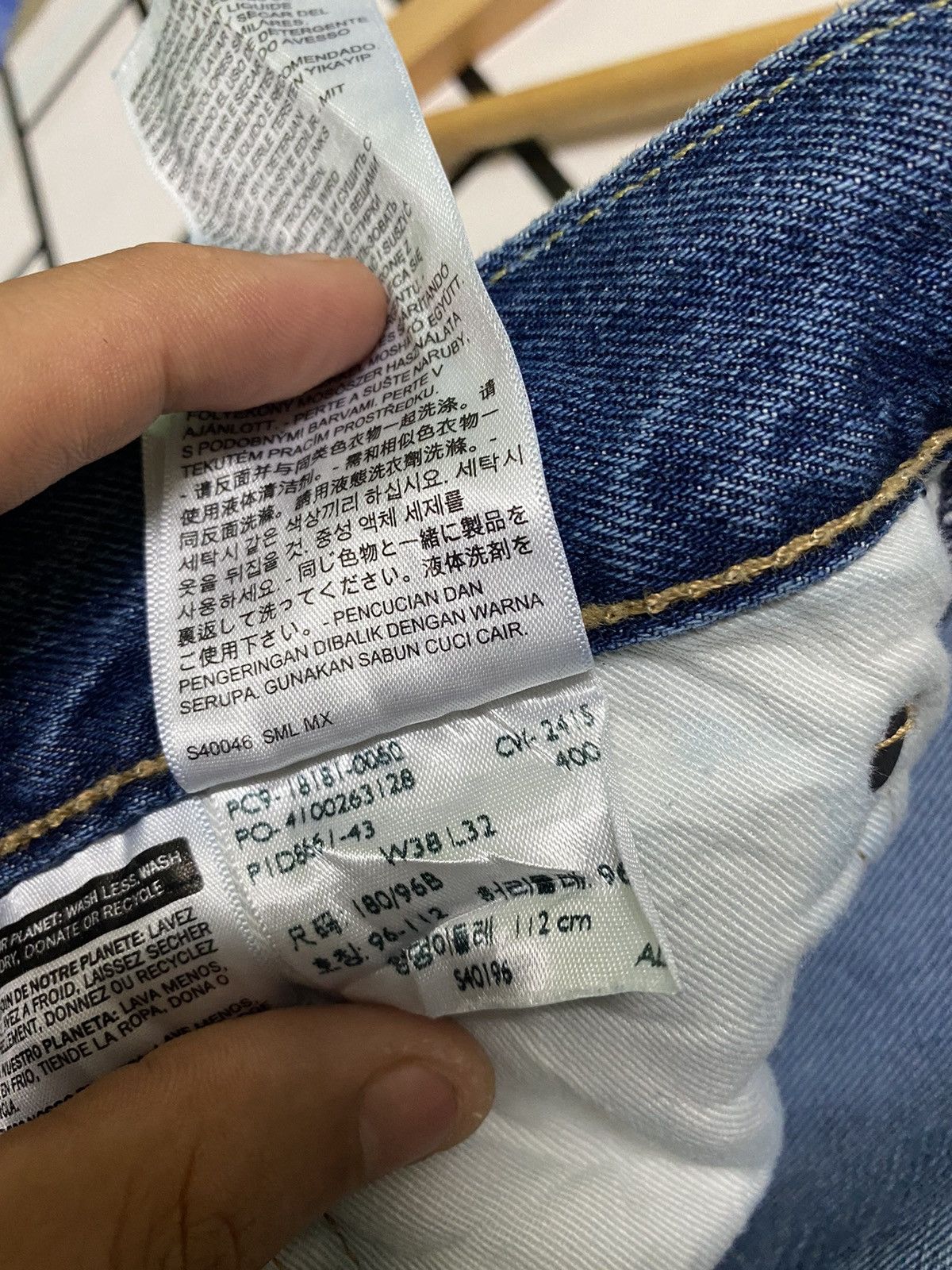 Levi's × Vintage Vintage LEVIS 541 Distressed Jeans -L41 Size US 38 / EU 54 - 20 Thumbnail