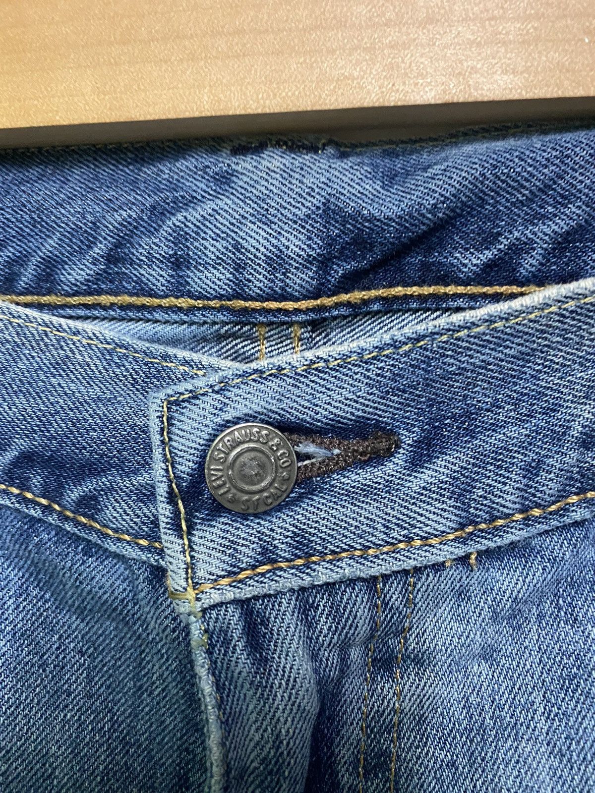 Levi's × Vintage Vintage LEVIS 541 Distressed Jeans -L41 Size US 38 / EU 54 - 3 Thumbnail