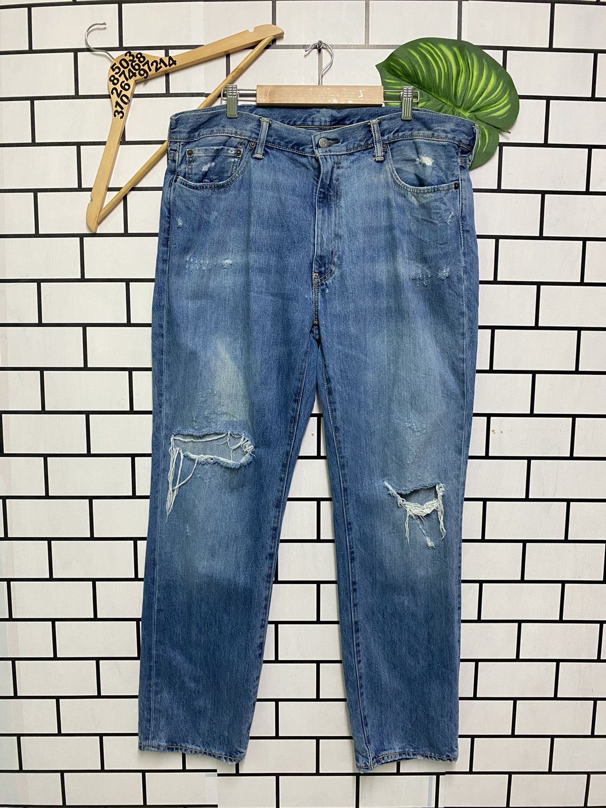 Levi's × Vintage Vintage LEVIS 541 Distressed Jeans -L41 Size US 38 / EU 54 - 1 Thumbnail