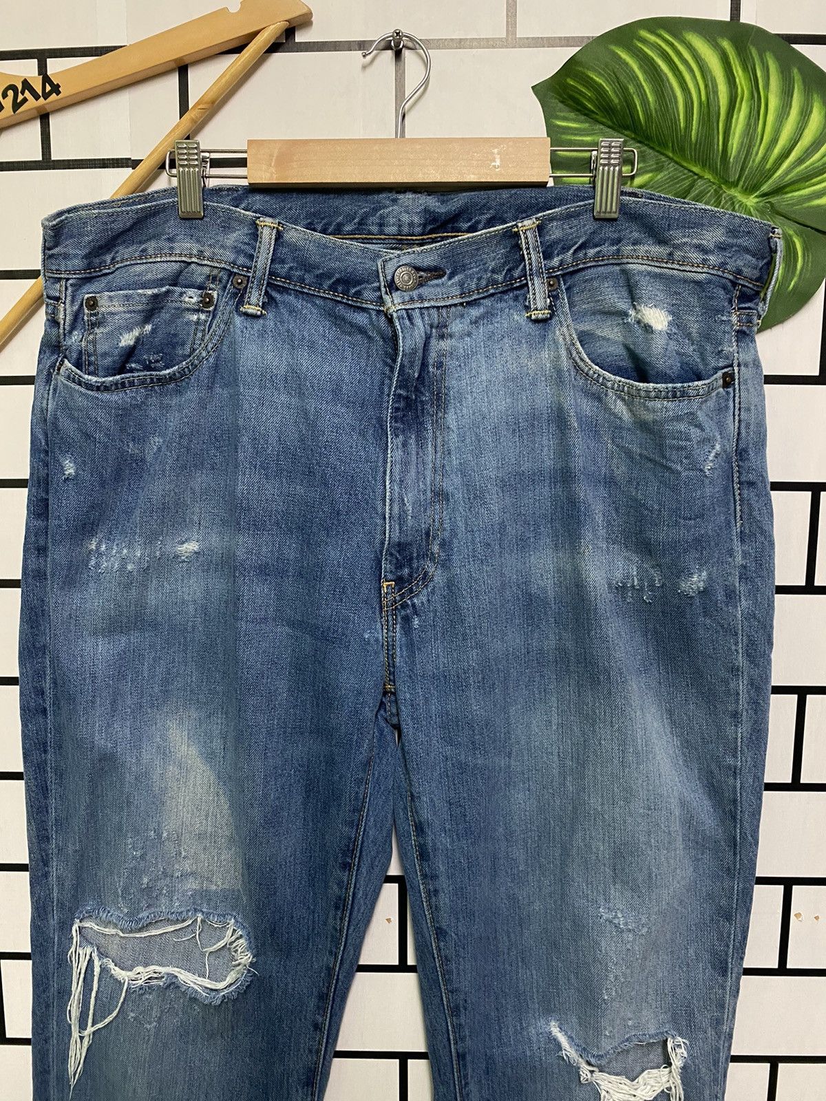 Levi's × Vintage Vintage LEVIS 541 Distressed Jeans -L41 Size US 38 / EU 54 - 6 Thumbnail