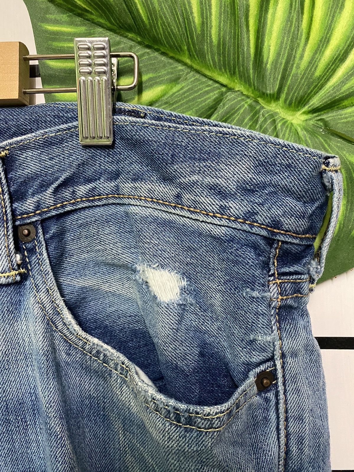 Levi's × Vintage Vintage LEVIS 541 Distressed Jeans -L41 Size US 38 / EU 54 - 4 Thumbnail