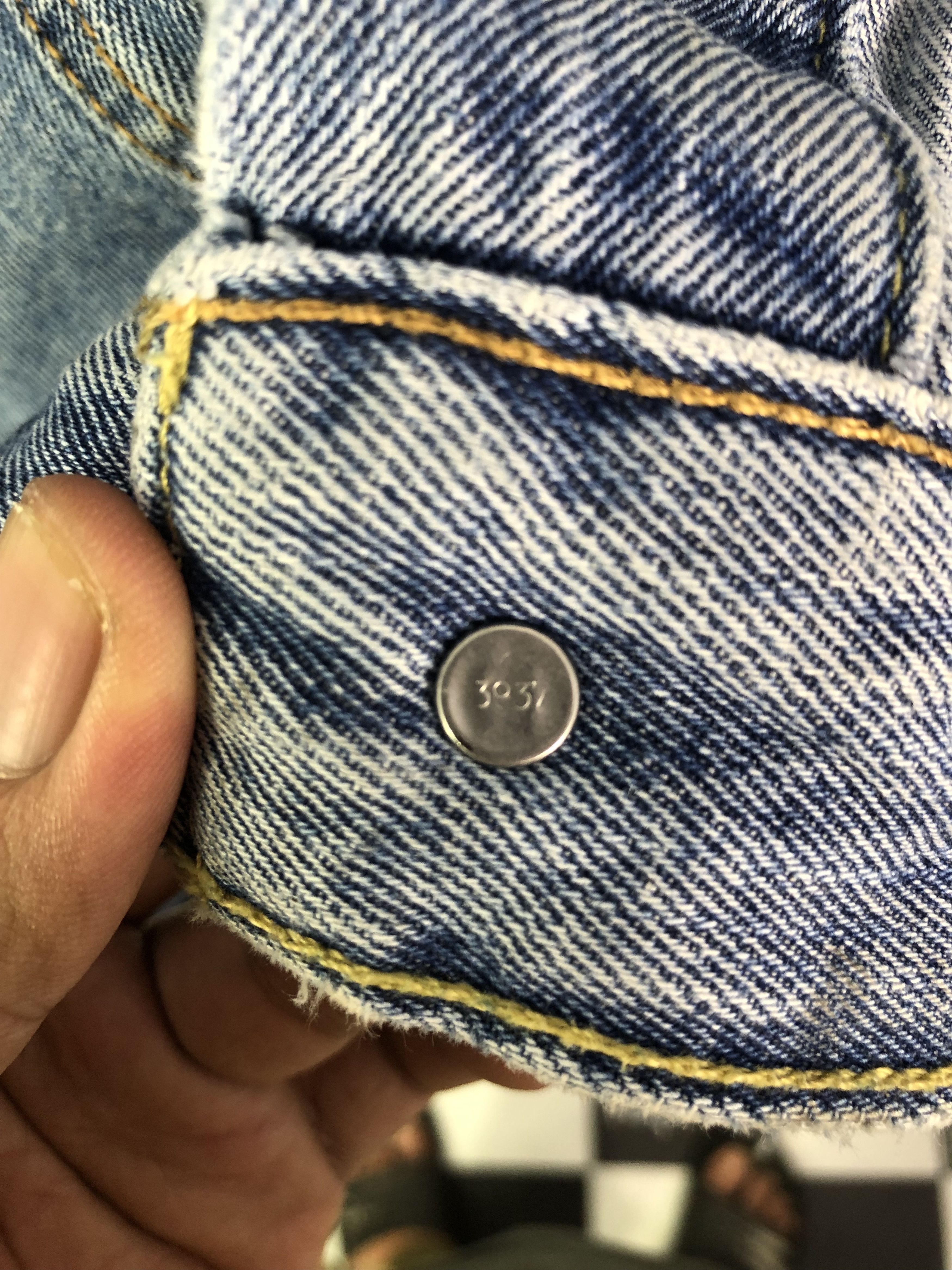 Levi's × Vintage Vintage Levis Distressed Ripped Denim Jacket Size US XL / EU 56 / 4 - 12 Thumbnail