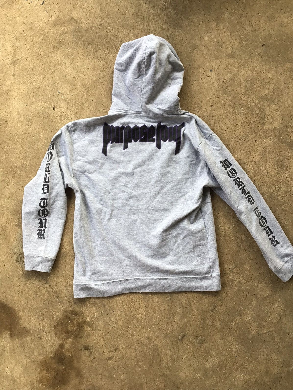 Justin Bieber Purpose Tour Purpose Tour Merchandise Justin Bieber Purpose Tour Hoodie Sweatshirt Grailed