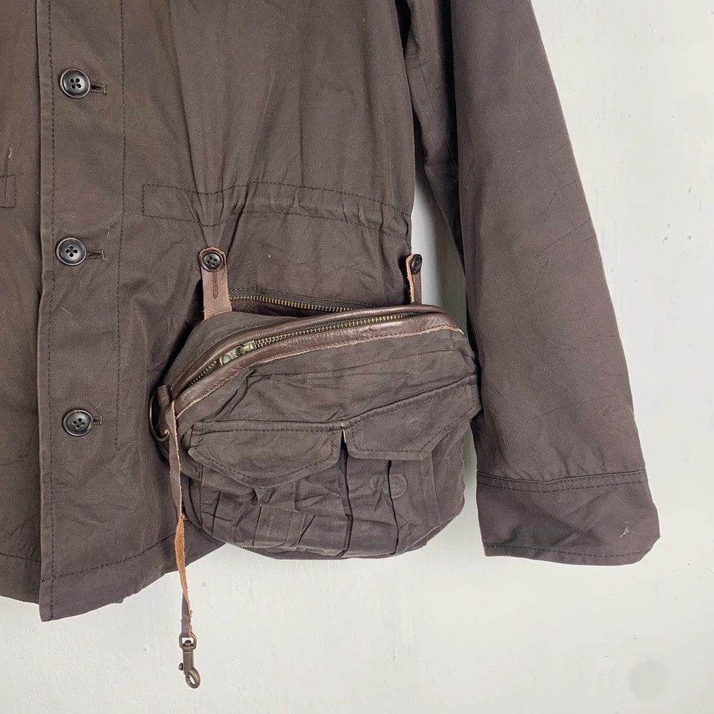 Japanese Brand CYBER WEEK⚡️MACPHEE JAPAN Parka With Slingbag Hoodie Jacket Size US S / EU 44-46 / 1 - 3 Thumbnail