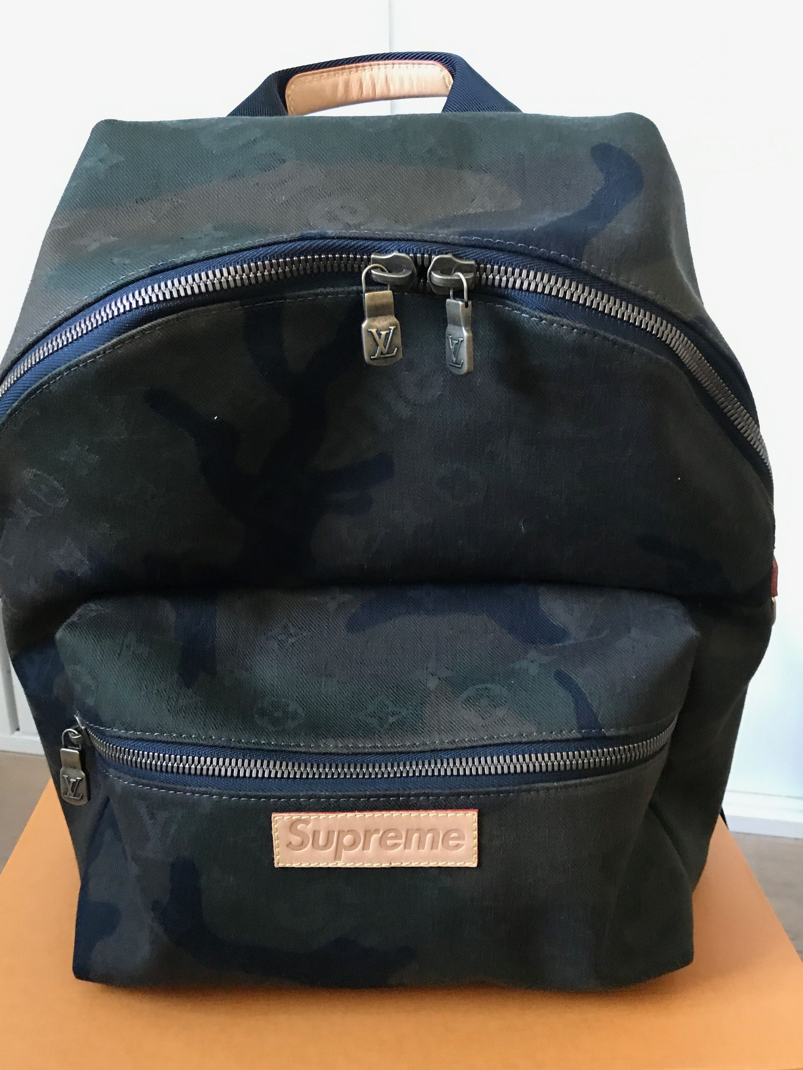 Louis Vuitton Supreme APOLLO BACKPACK CAMO SUPREME LV LOUIS VUITTON Grailed