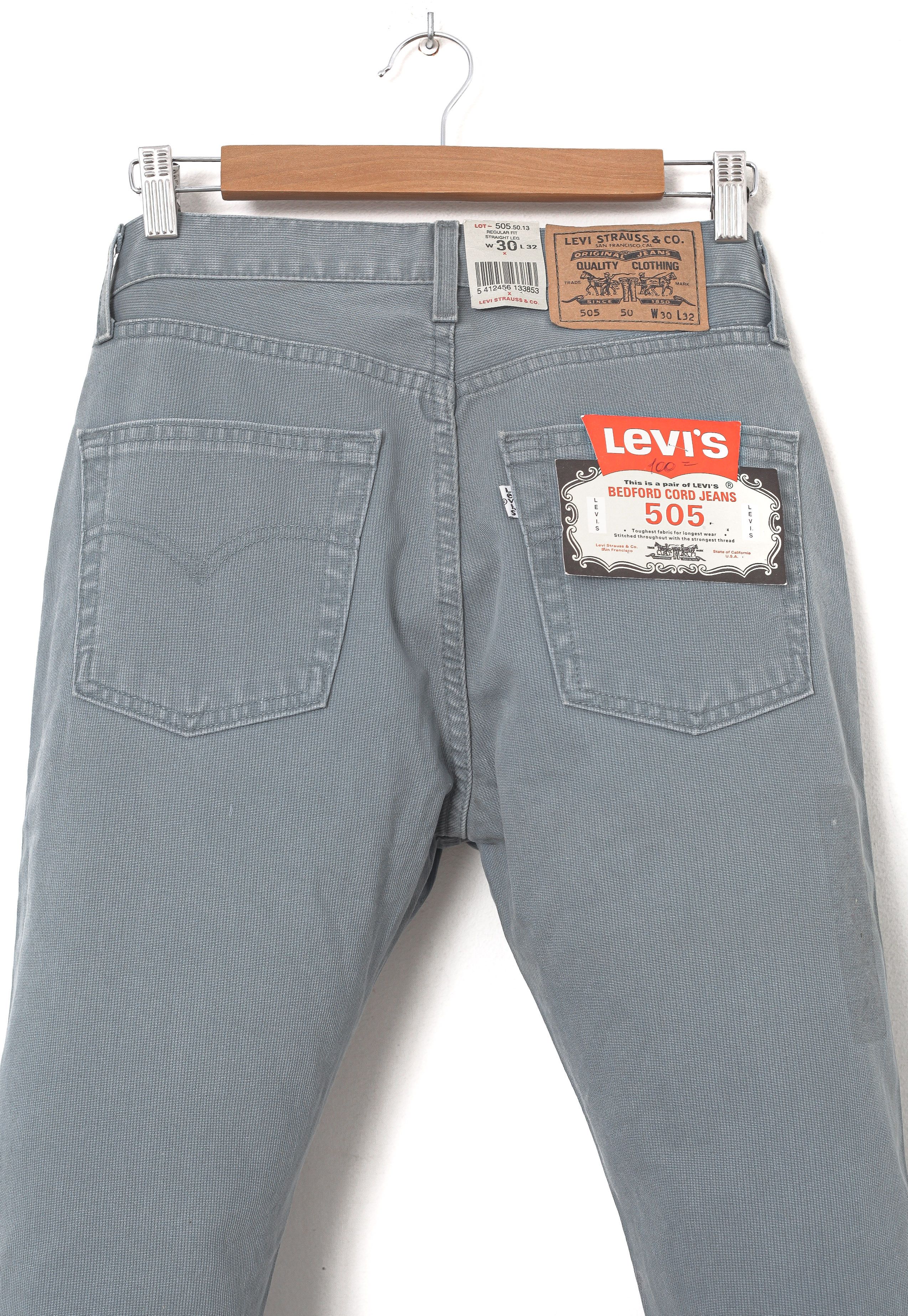 Levi's Vintage LEVIS Corduroy Pants 80s A9106 Size US 30 / EU 46 - 12 Thumbnail