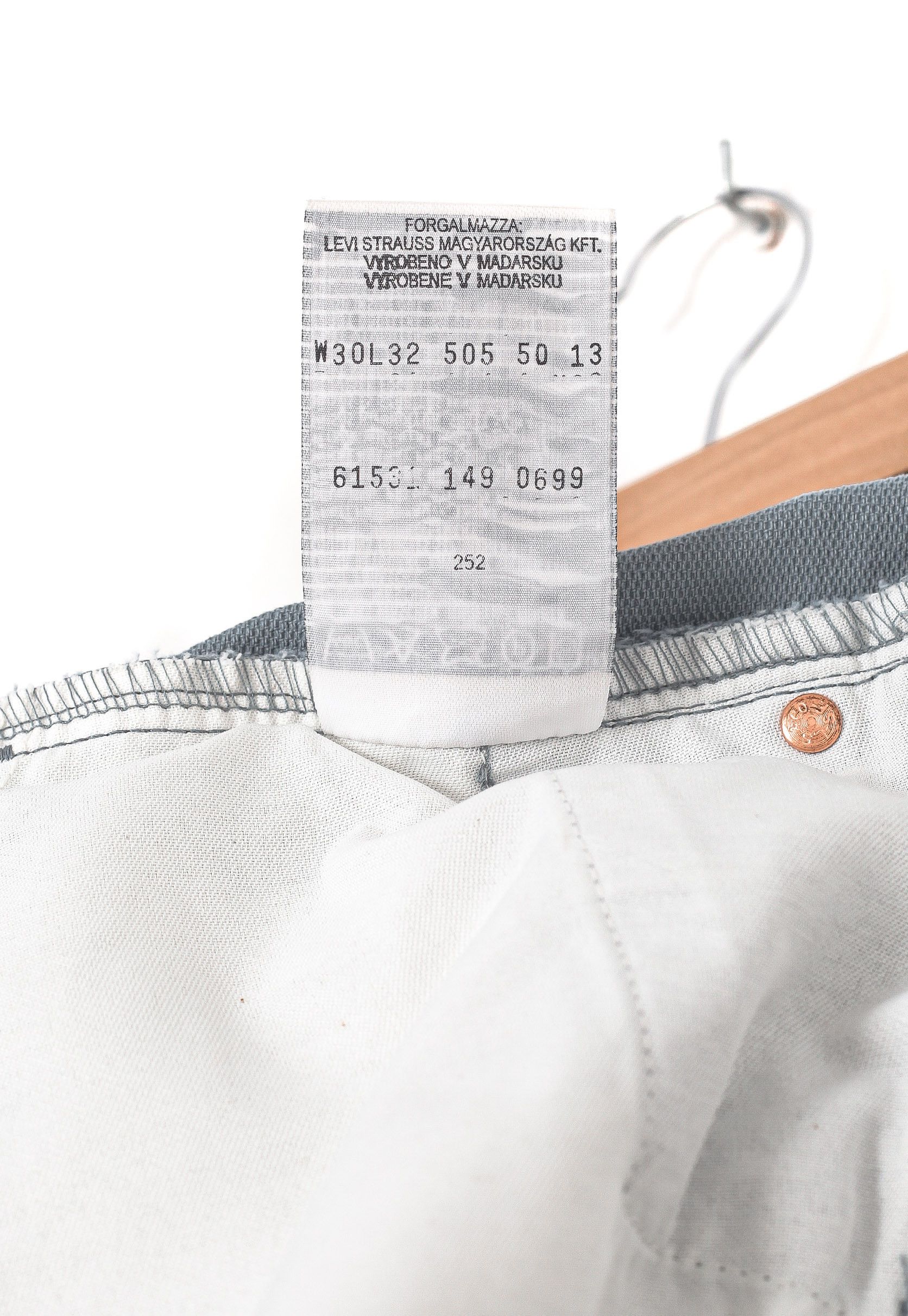 Levi's Vintage LEVIS Corduroy Pants 80s A9106 Size US 30 / EU 46 - 9 Thumbnail
