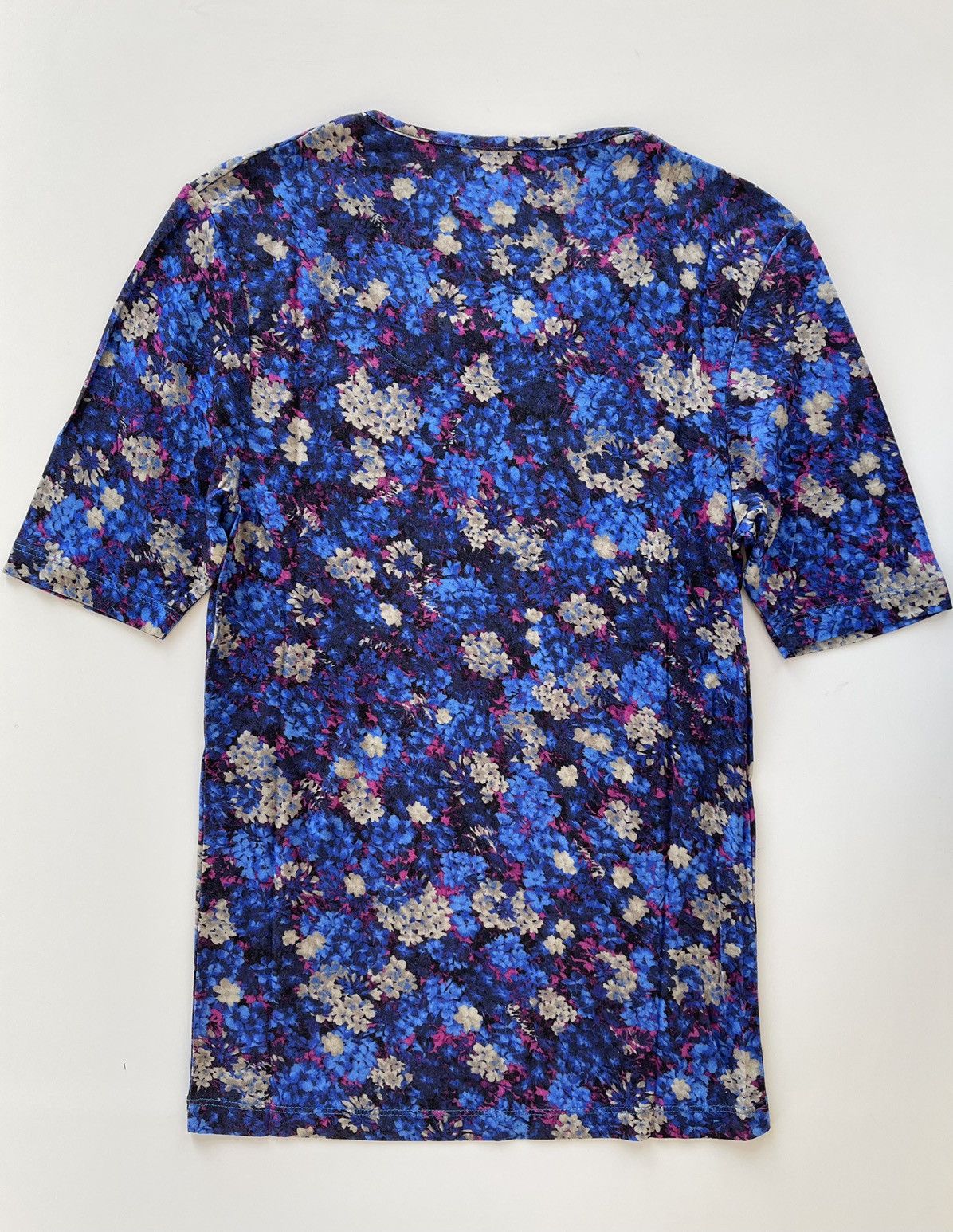 Dries Van Noten WMNS Floral print viscose t-shirt Size US XS / EU 42 / 0 - 3 Thumbnail