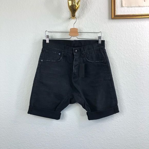 R13 R13 Ian Jean Harem Drop Crotch Denim Shorts Grailed