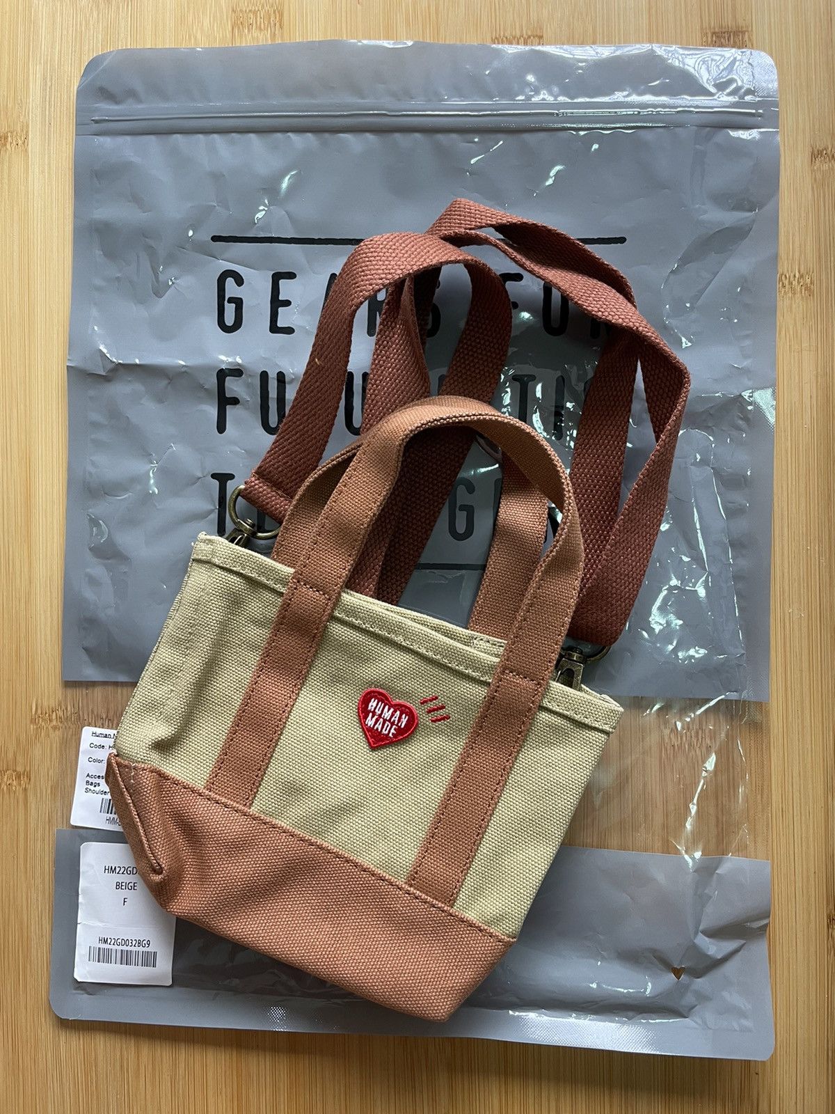 Human Made HUMAN MADE Mini Shoulder Color Tote Bag | Grailed