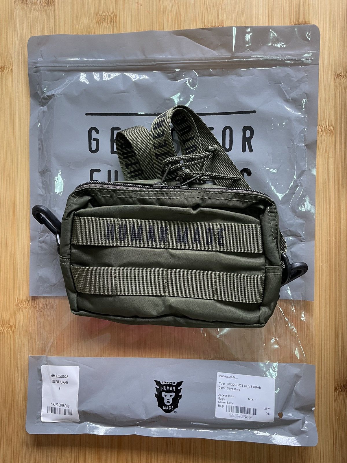 Human Made HUMAN MADE Military Pouch #2 Olive | Grailed