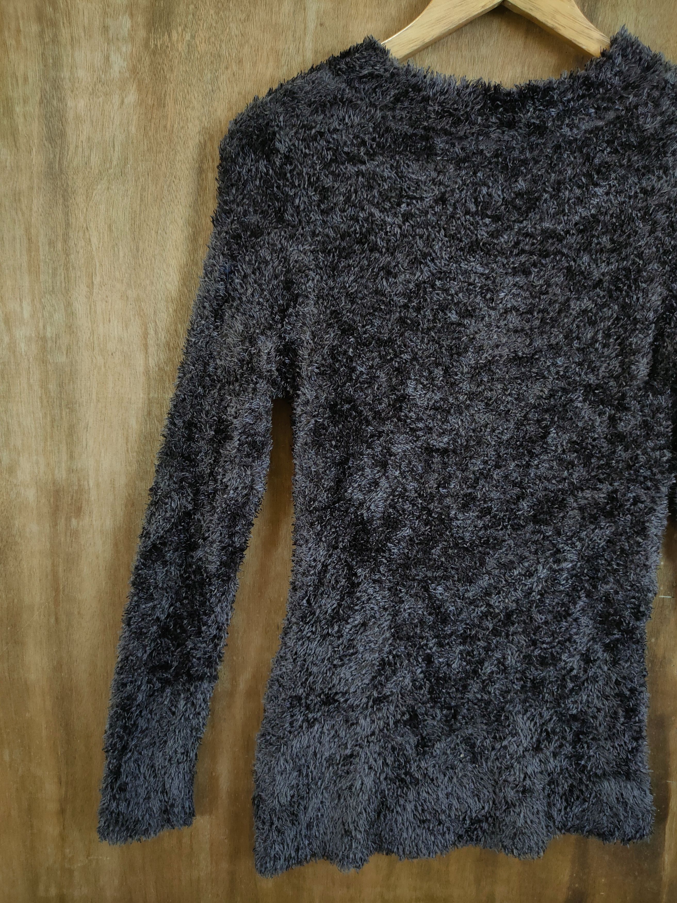 Homespun Knitwear Persodea mohair soft fur shag shaggy knitted #46-933 Size L / US 10 / IT 46 - 9 Thumbnail