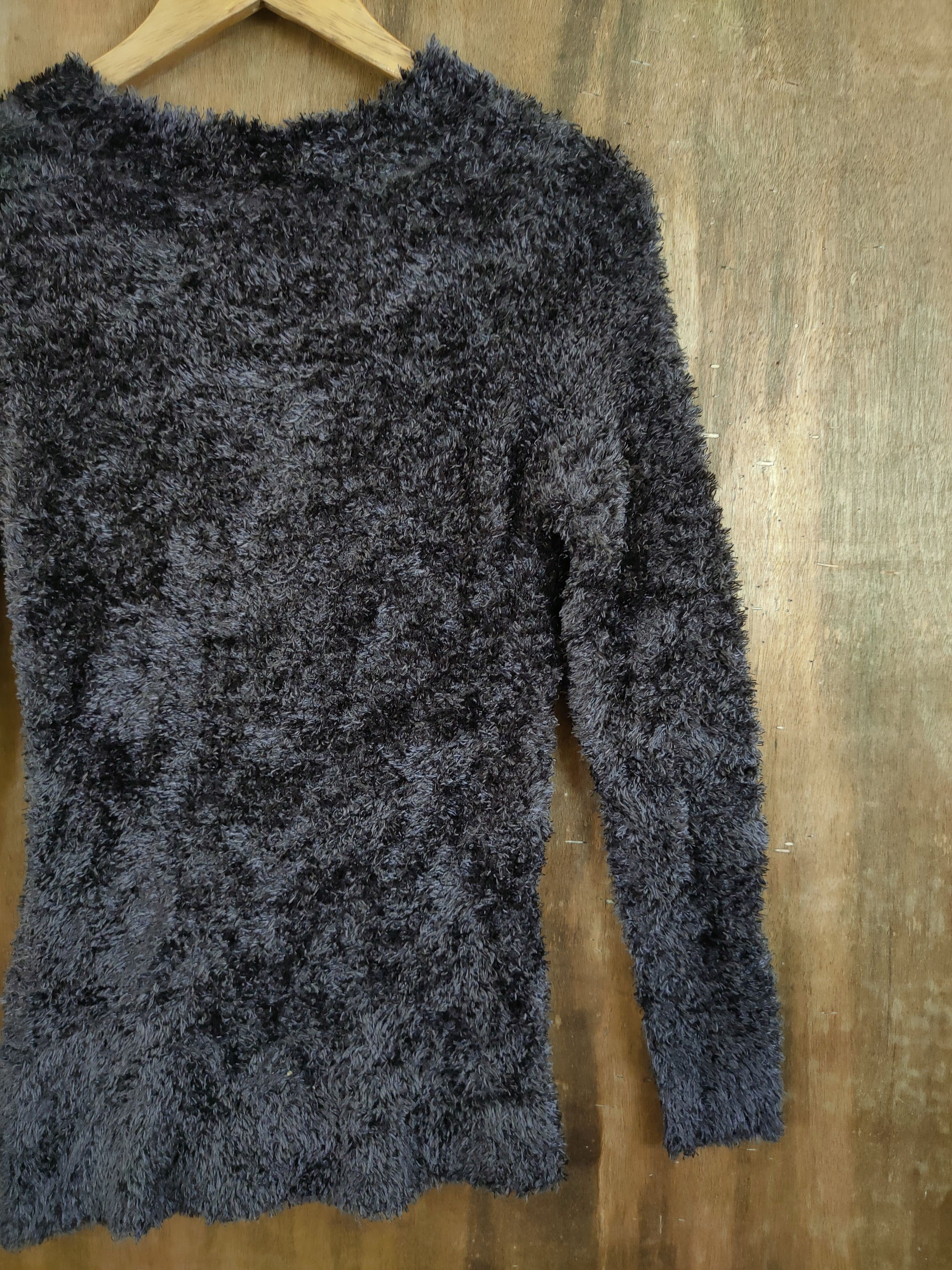 Homespun Knitwear Persodea mohair soft fur shag shaggy knitted #46-933 Size L / US 10 / IT 46 - 10 Thumbnail