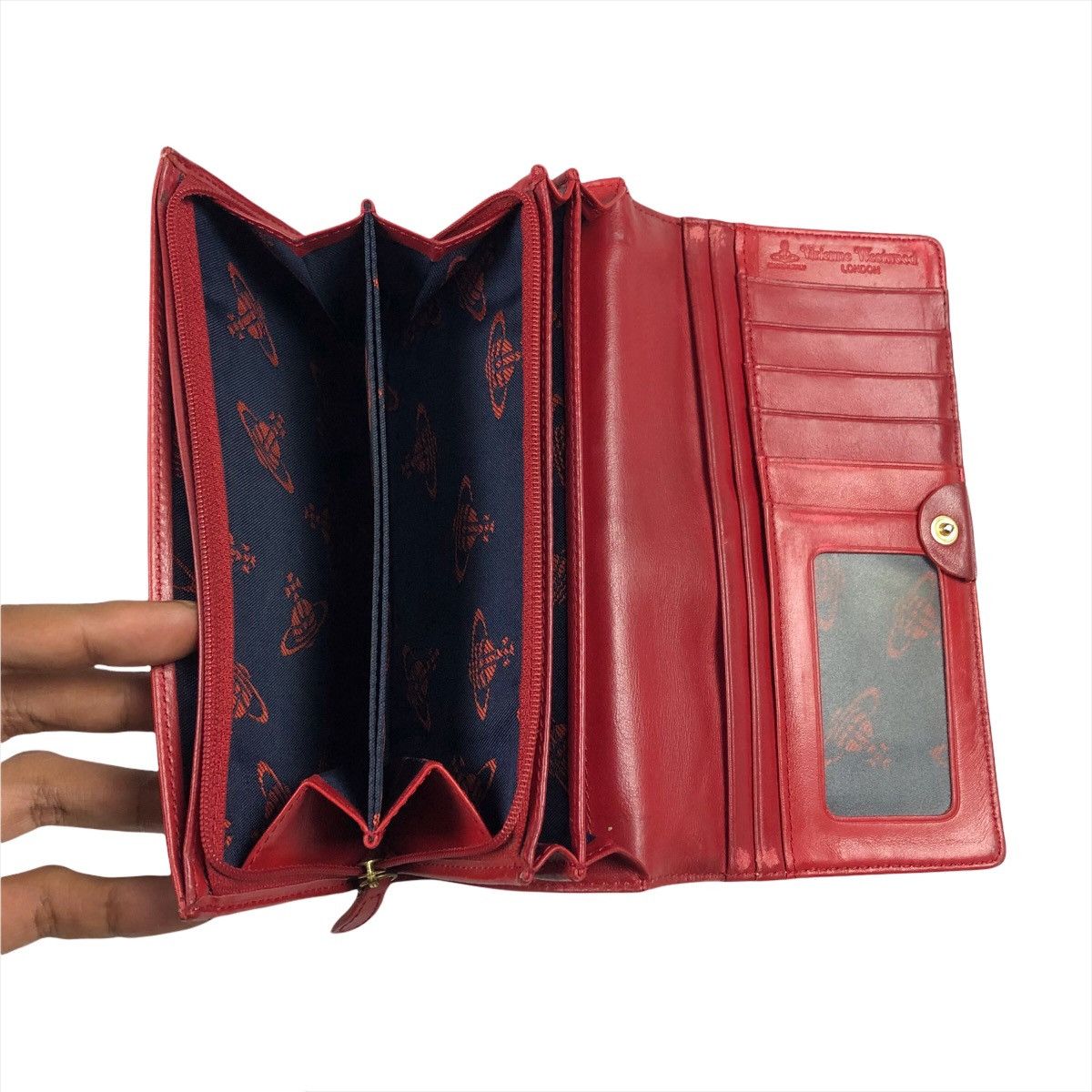 Vivienne Westwood Vivienne Westwood Tartan Orb Long Wallet Size ONE SIZE - 8 Thumbnail