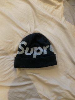 Supreme Big Logo Beanie | Grailed