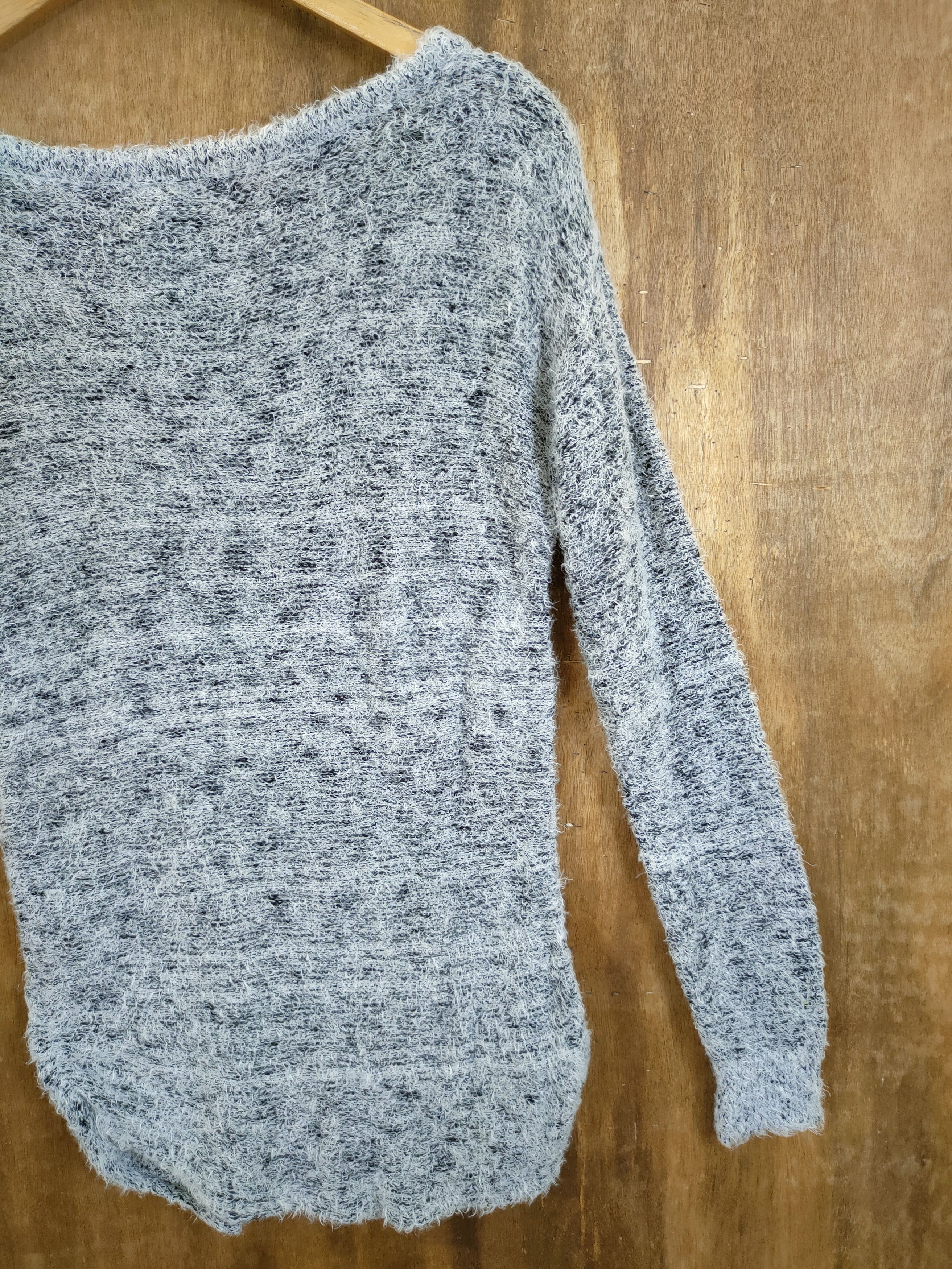 Vintage D Rienda knitted mohair shag shaggy soft fur art #46-925 Size US S / EU 44-46 / 1 - 11 Thumbnail