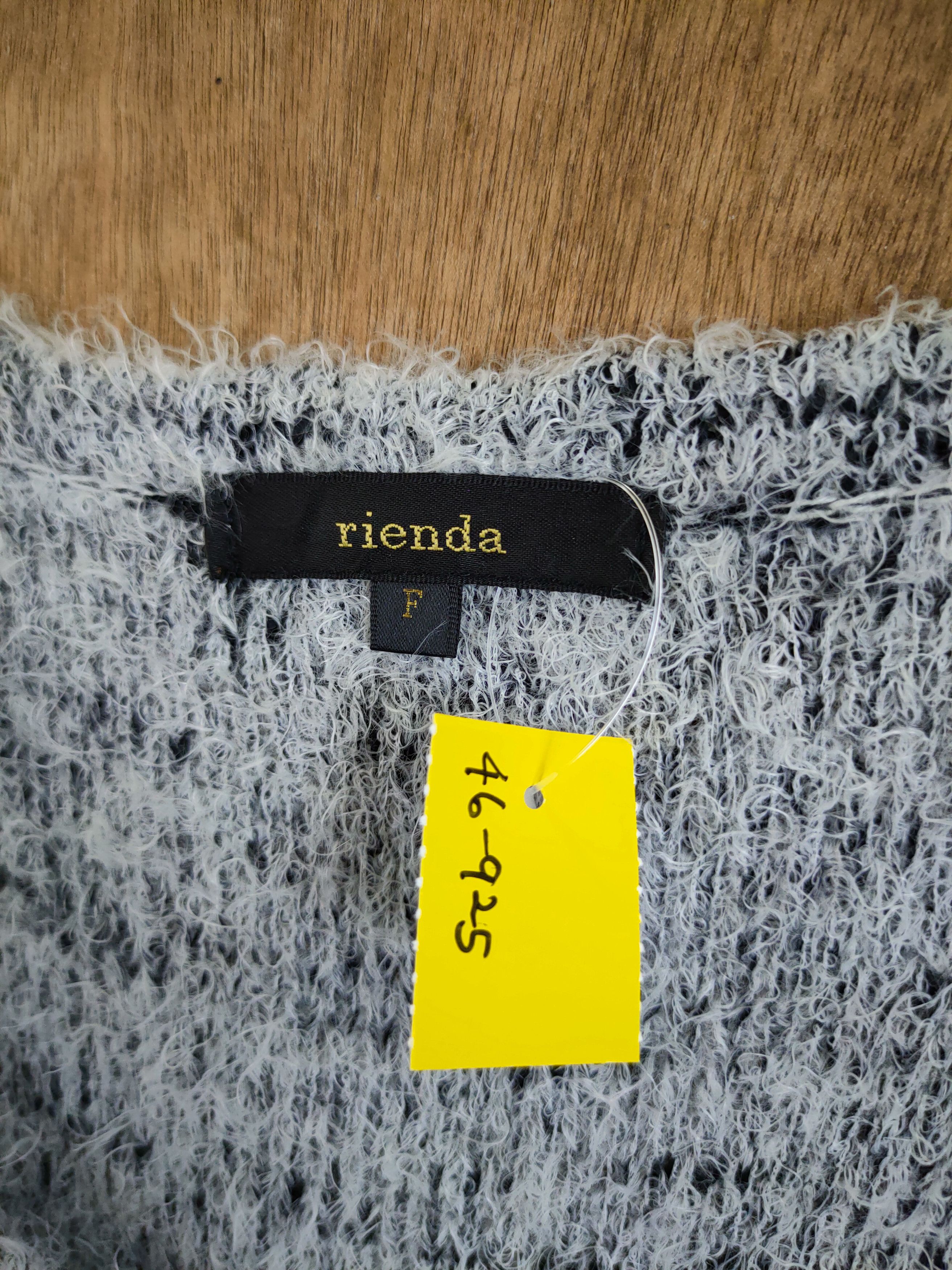 Vintage D Rienda knitted mohair shag shaggy soft fur art #46-925 Size US S / EU 44-46 / 1 - 4 Thumbnail