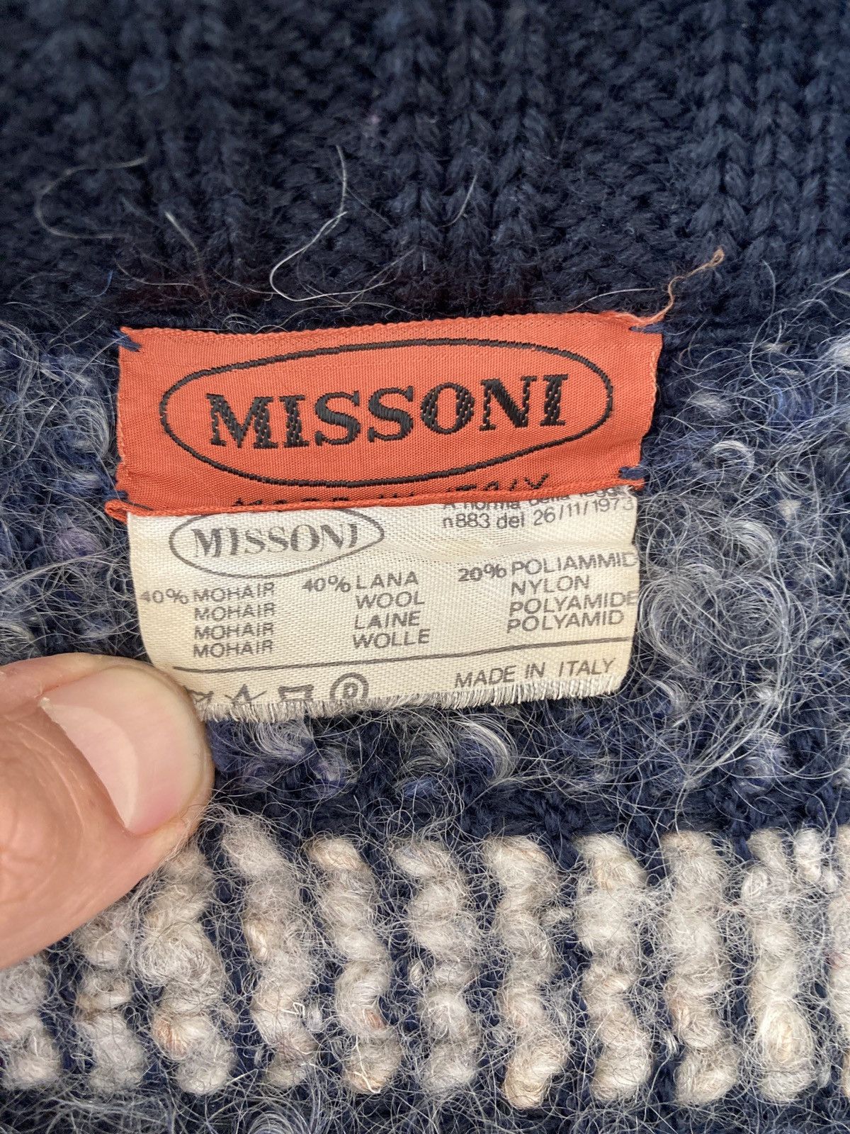 Missoni Missoni Heavyweight Mohair Cardigan Size US M / EU 48-50 / 2 - 2 Thumbnail