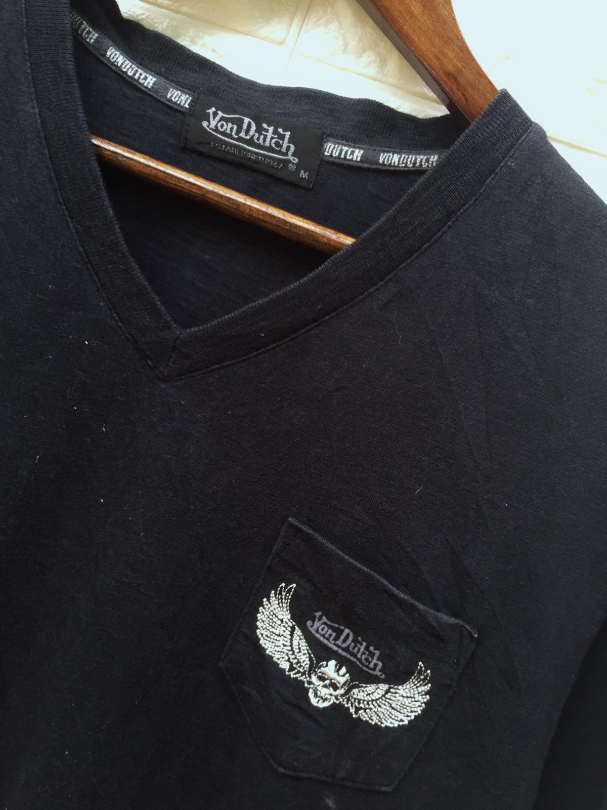 Von Dutch Von Dutch Vintage Design Embroidery Skull Print Size US M / EU 48-50 / 2 - 7 Thumbnail