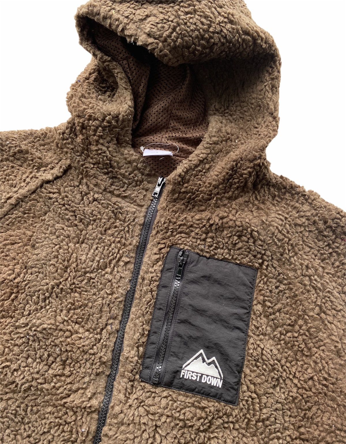 Japanese Brand First Down Fleece Jacket Size US L / EU 52-54 / 3 - 2 Thumbnail