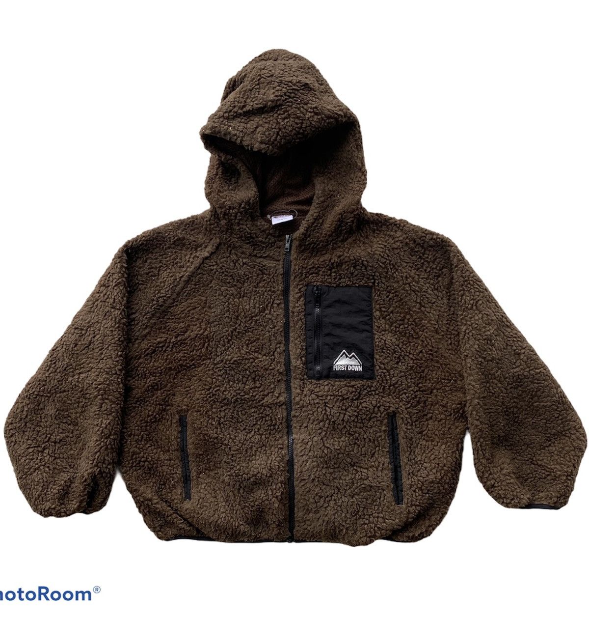 Japanese Brand First Down Fleece Jacket Size US L / EU 52-54 / 3 - 1 Thumbnail