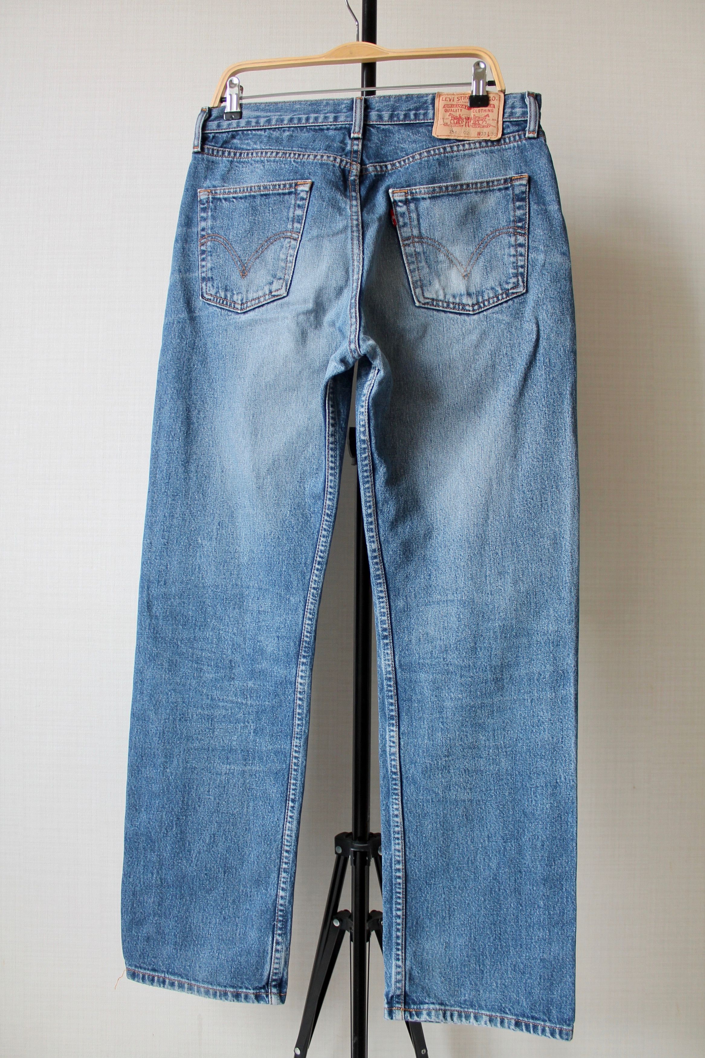 Levi's Levi's Levis 751 Wash washed faded blue denim jeans pants Size US 32 / EU 48 - 5 Thumbnail