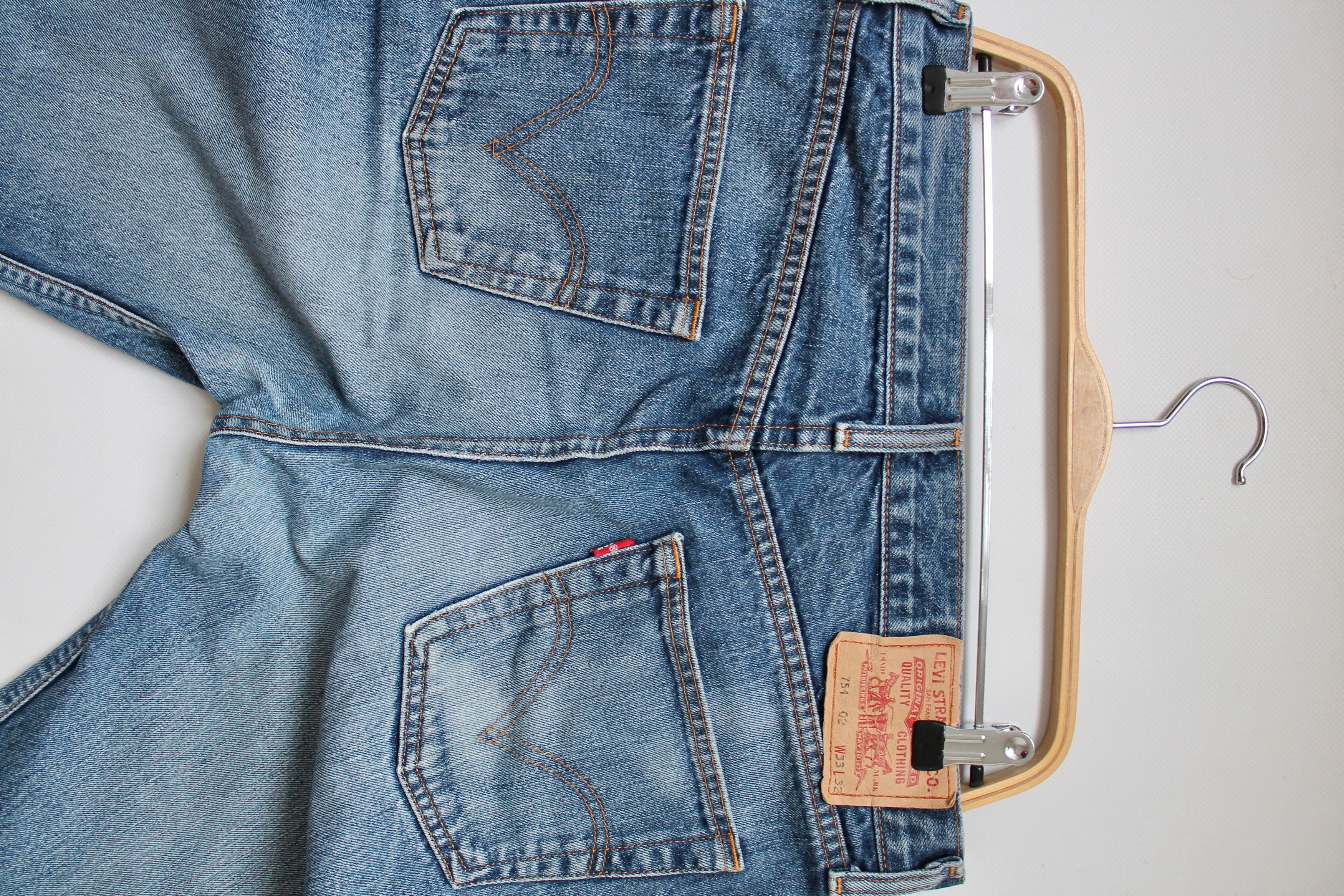 Levi's Levi's Levis 751 Wash washed faded blue denim jeans pants Size US 32 / EU 48 - 12 Thumbnail