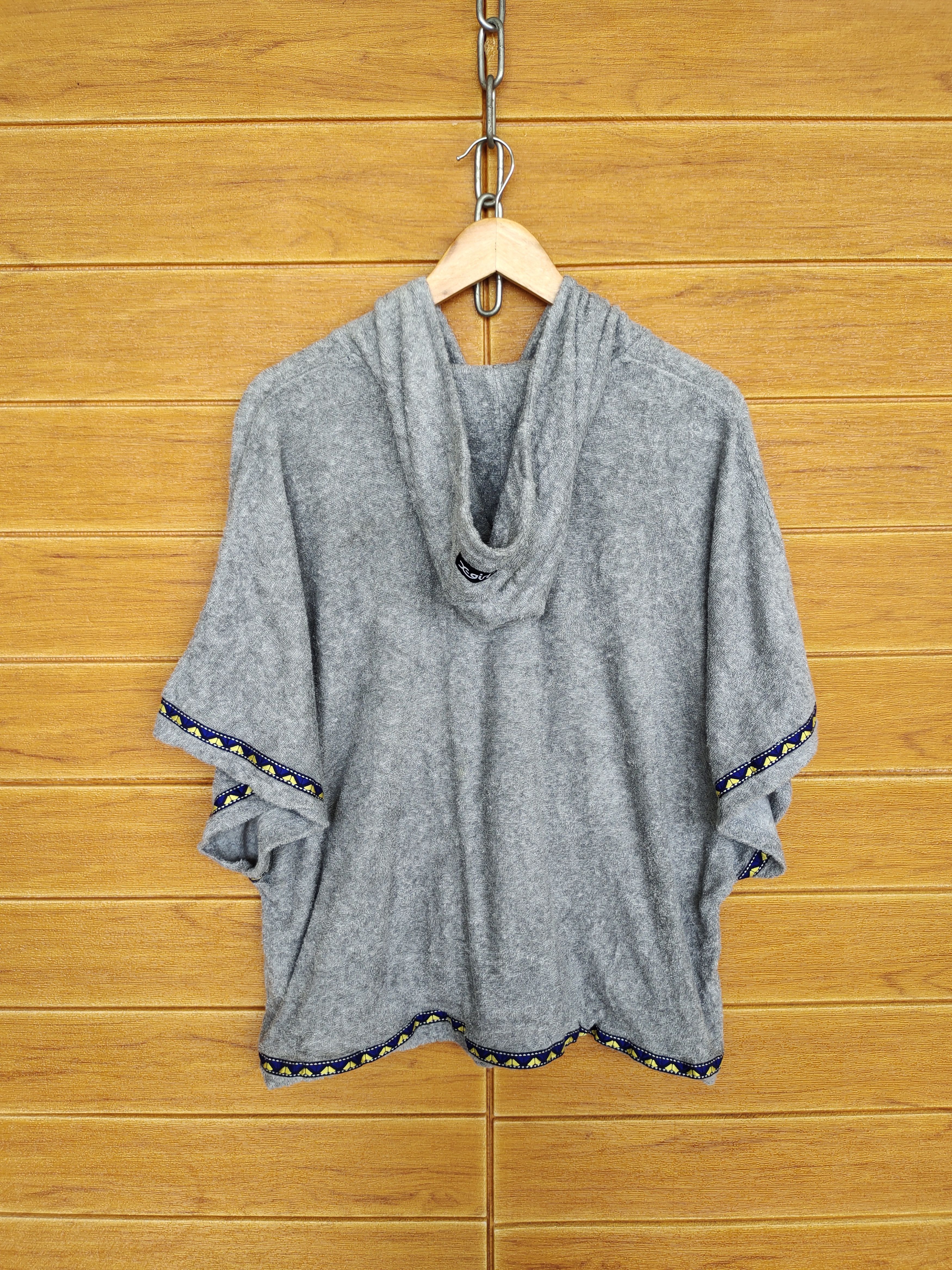 Vintage × X-Girl × Xlarge XGIRL Poncho Anorak Jacket Size M / US 6-8 / IT 42-44 - 7 Thumbnail