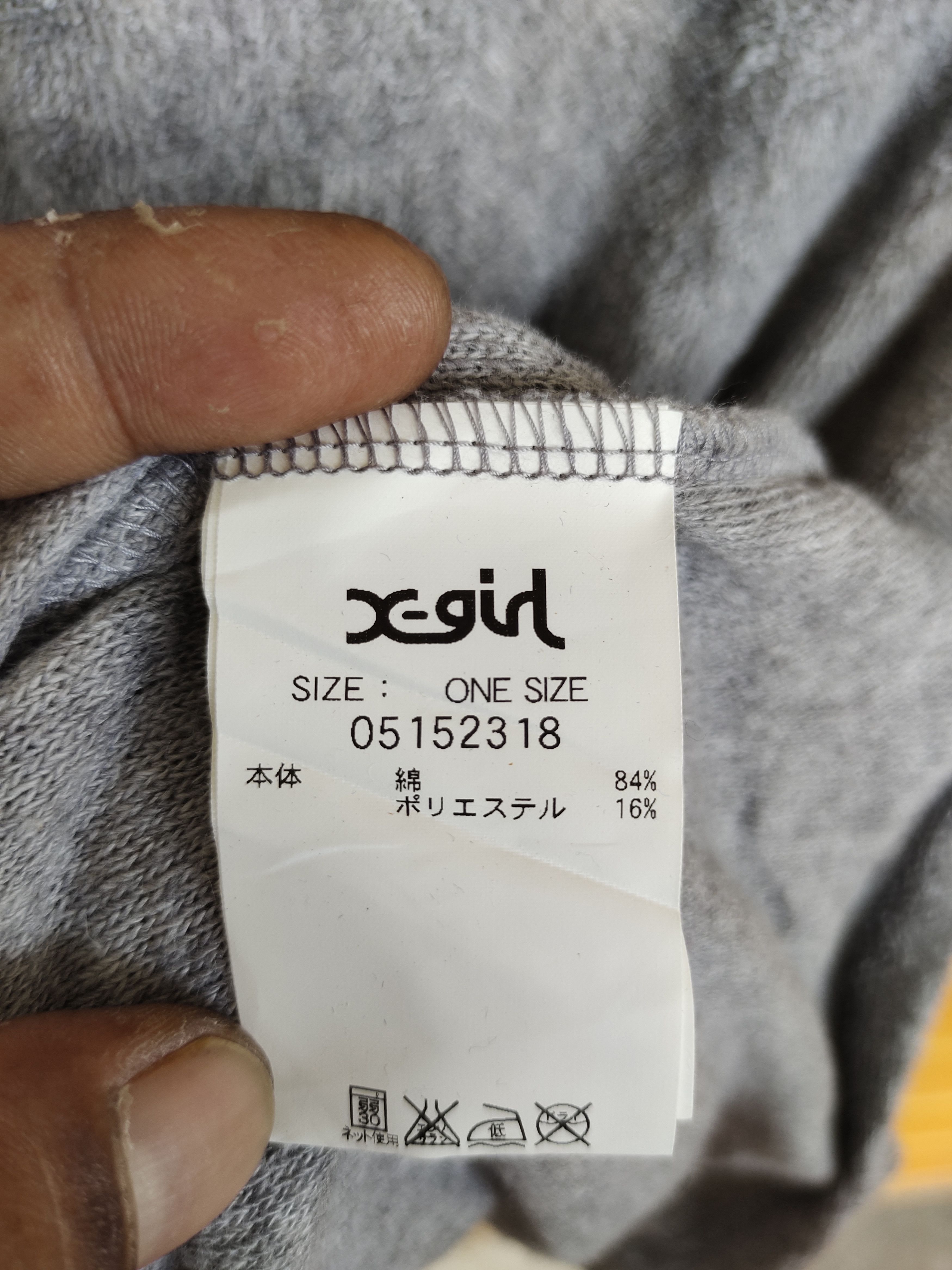 Vintage × X-Girl × Xlarge XGIRL Poncho Anorak Jacket Size M / US 6-8 / IT 42-44 - 13 Thumbnail