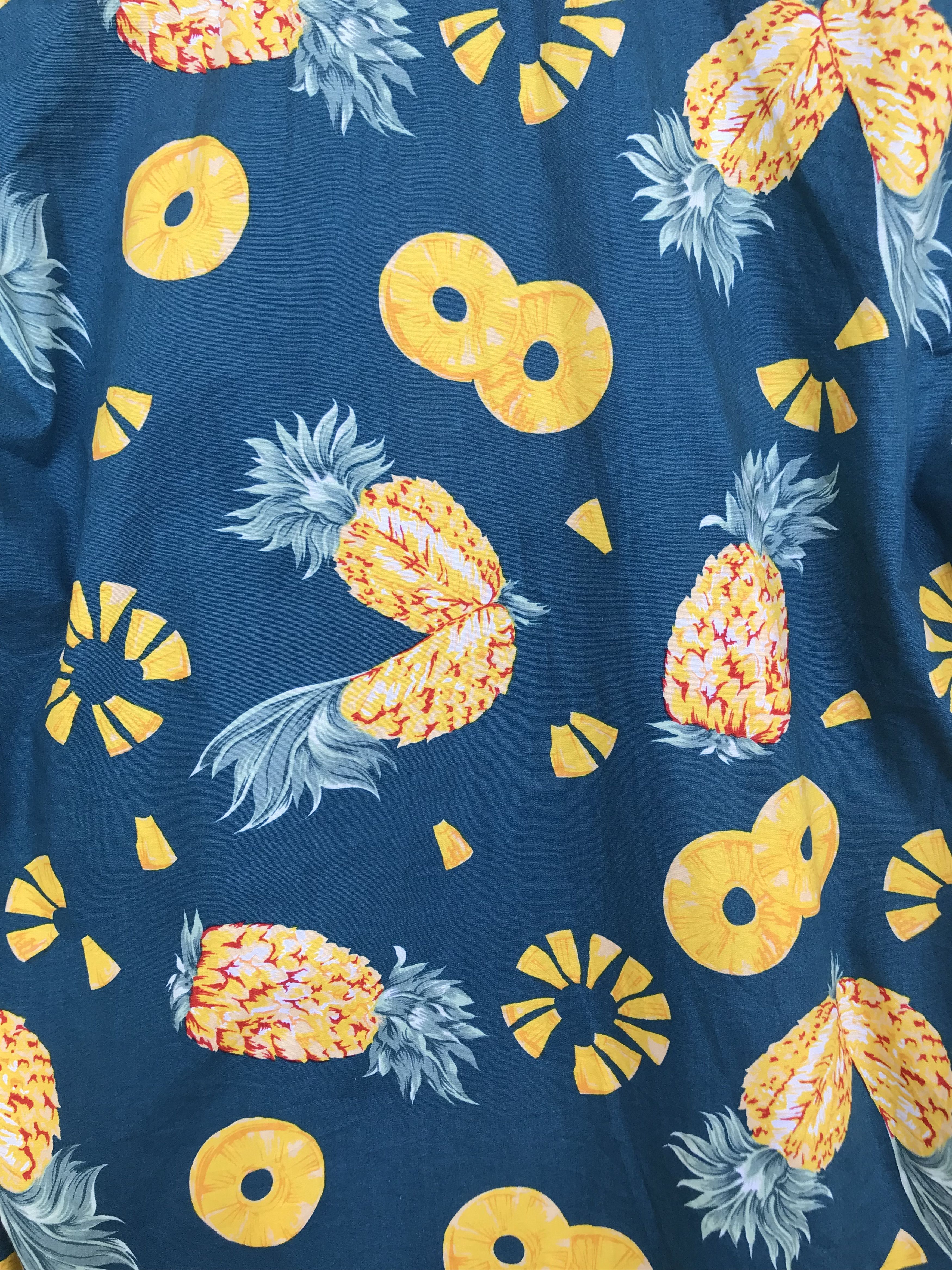 Japanese Brand Vintage Japanese Brand JACKONE Pineapple Hawaiian Shirt Size US M / EU 48-50 / 2 - 8 Thumbnail